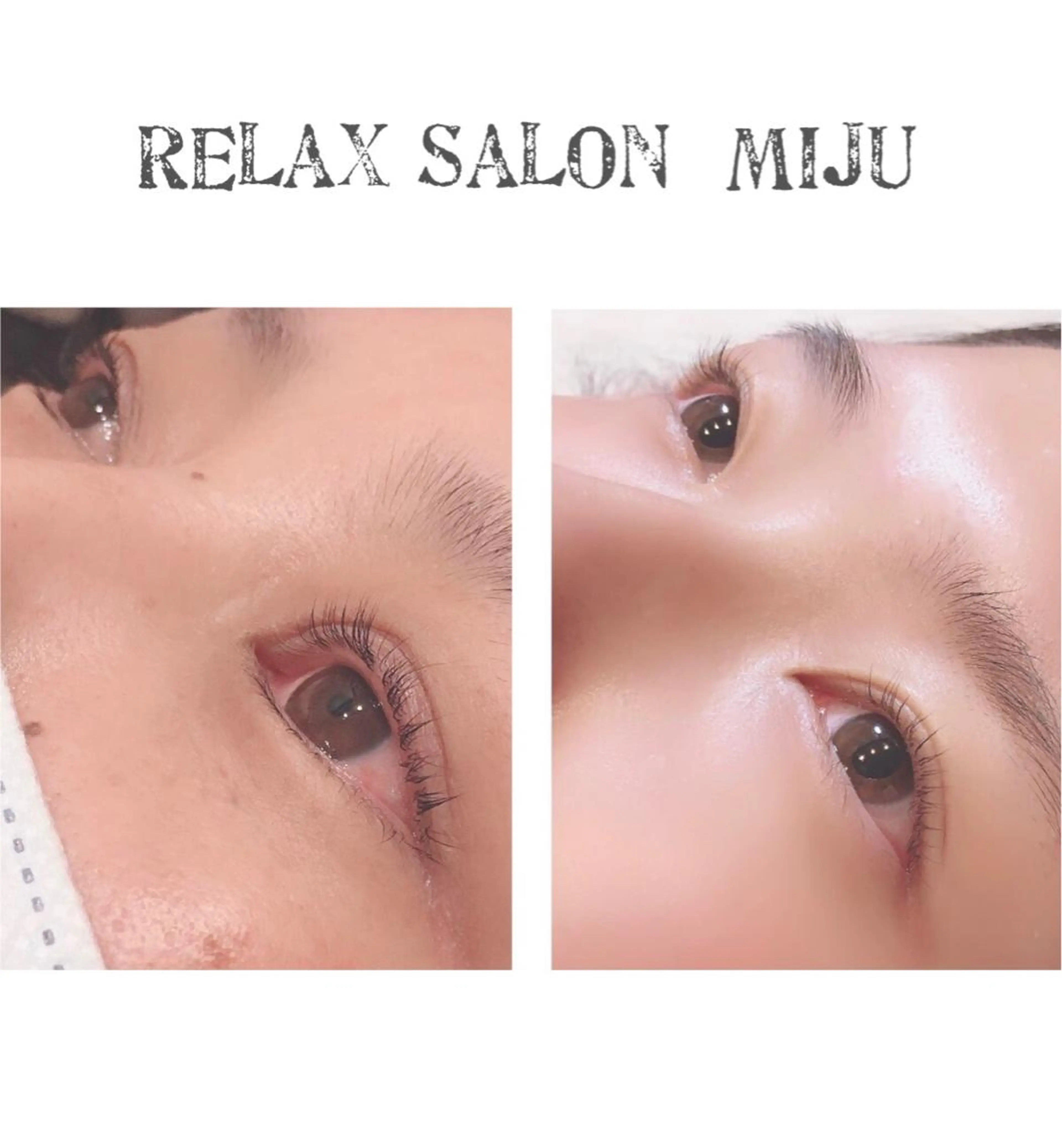 マツエク・マツパ マツパ relax salon  MIJU所属・shigehira yukoのマツエク・マツパデザイン