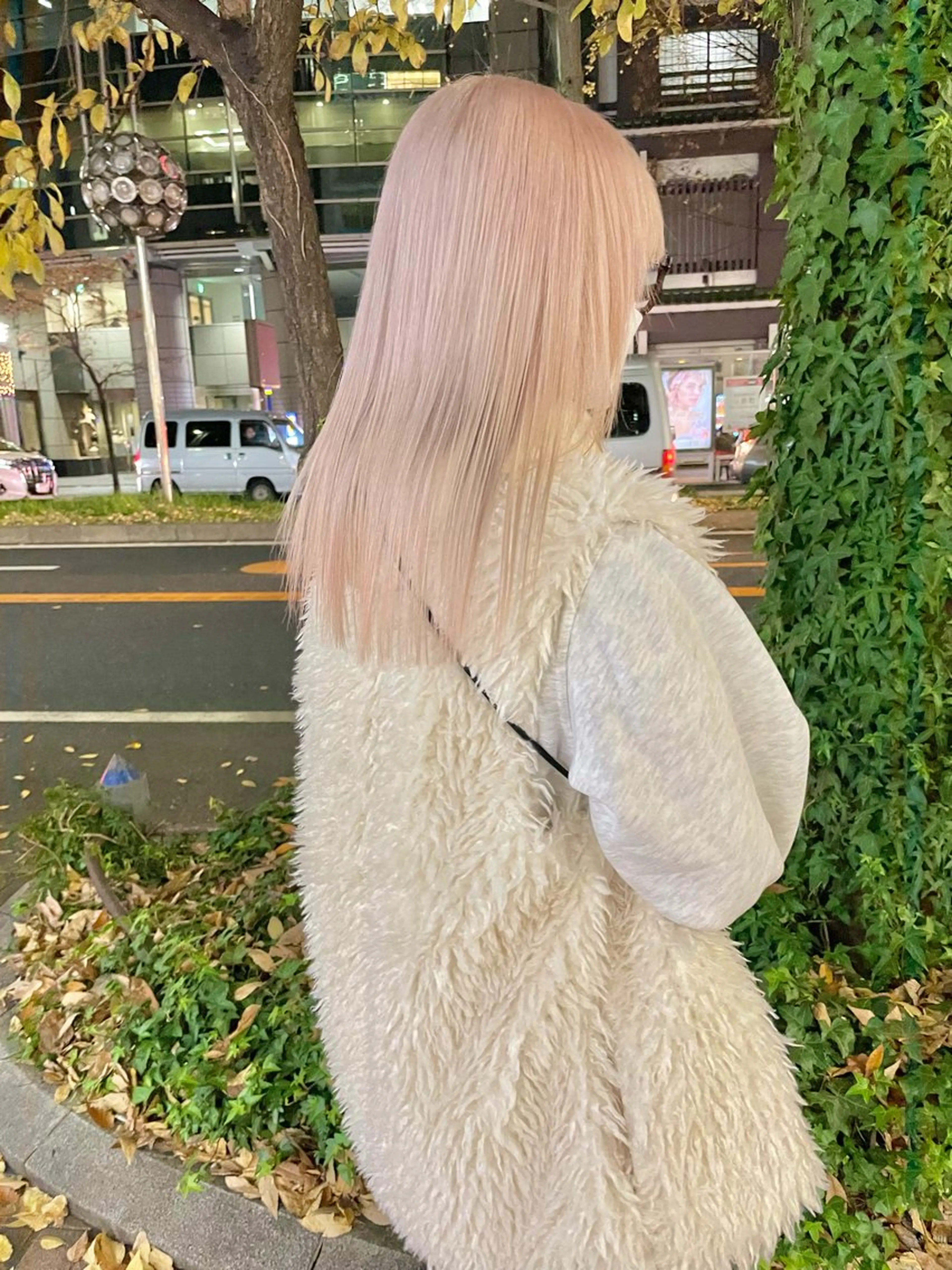 セミロング カラー ミユル/ 盛れるエクステ🎀✨のヘアスタイル