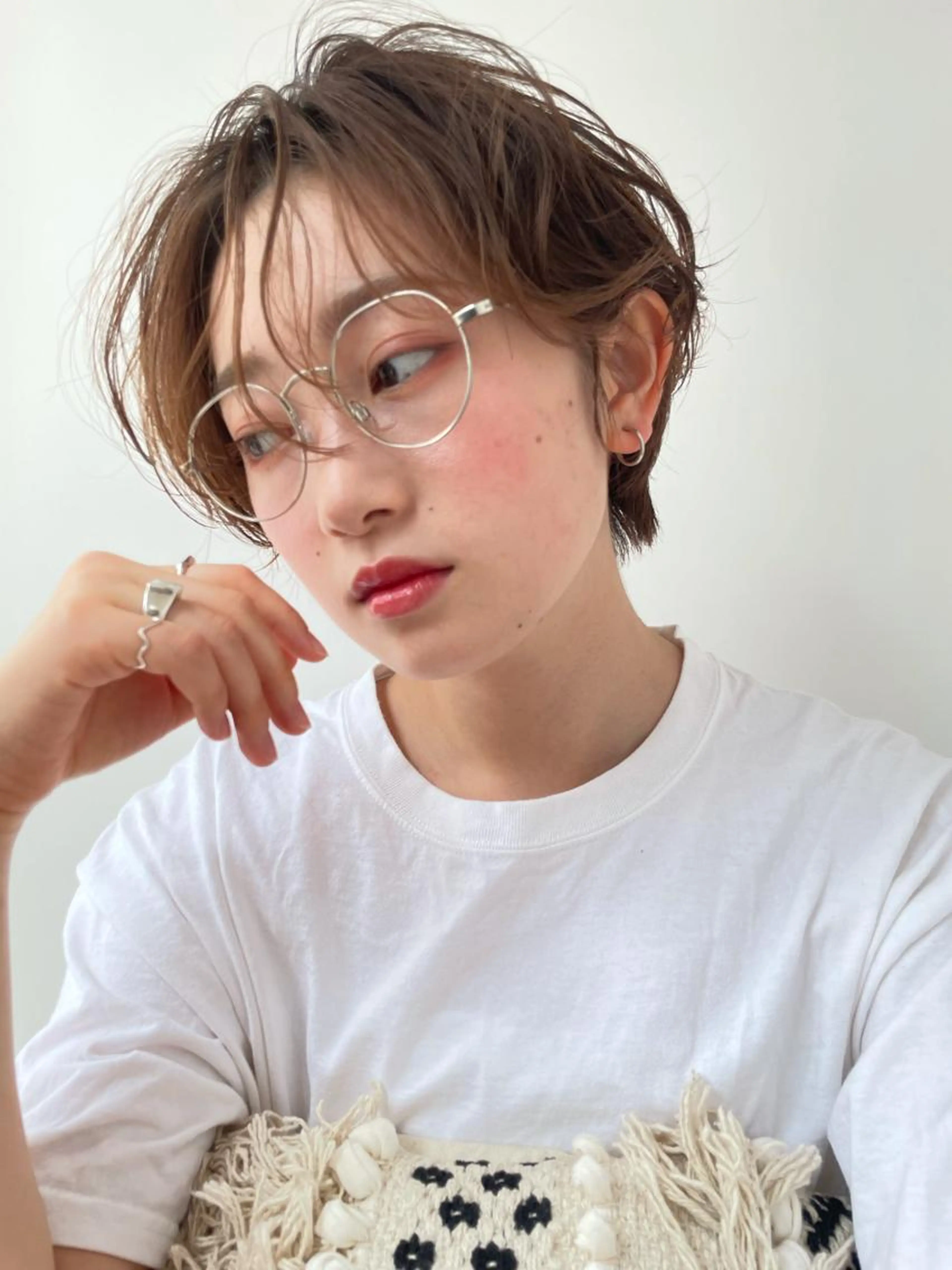 [レディース限定小顔カット&朝が楽になるパーマ]の写真