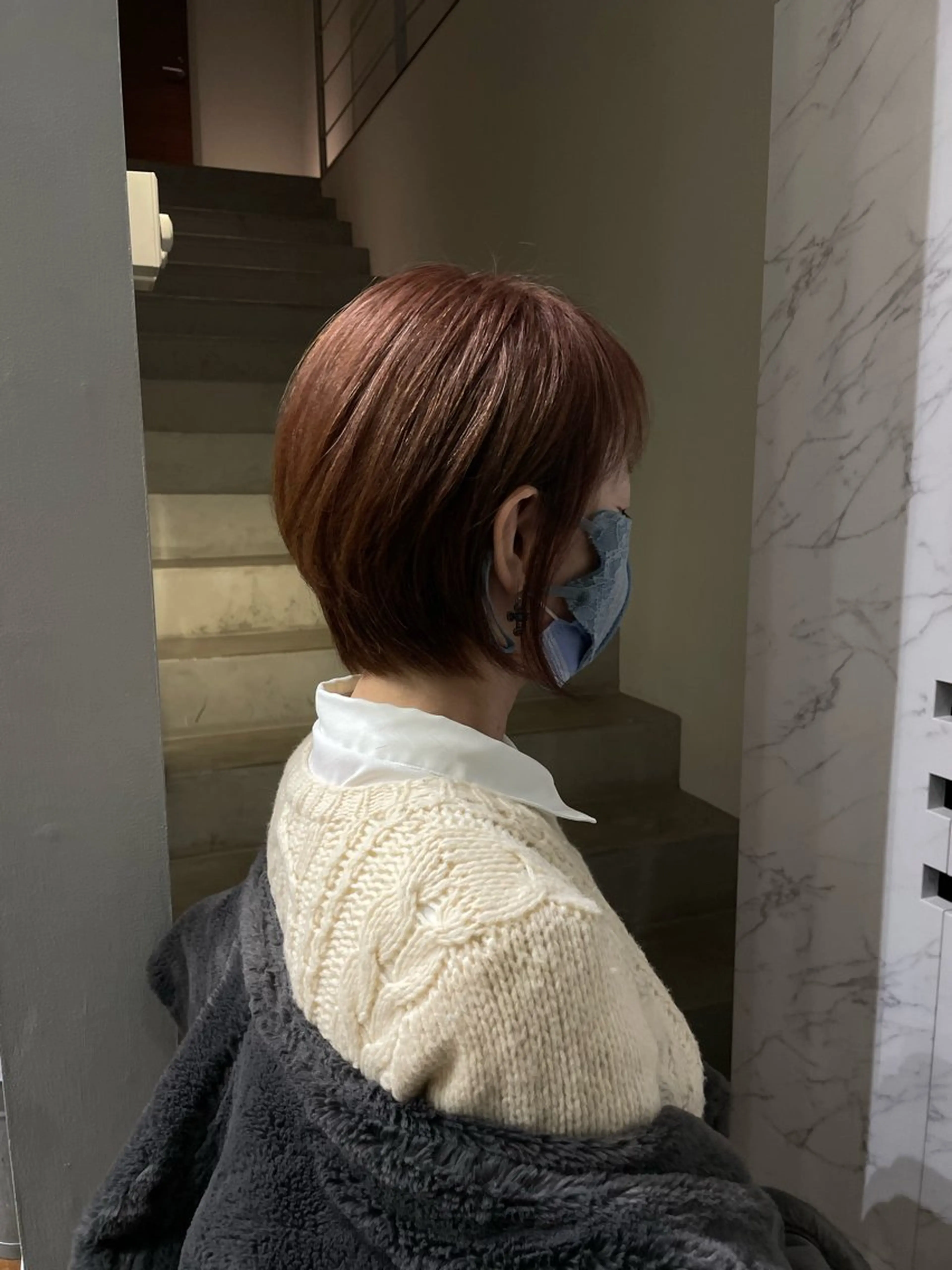 ショート ミユ/ショート/ カットモデル/名東区のヘアスタイル