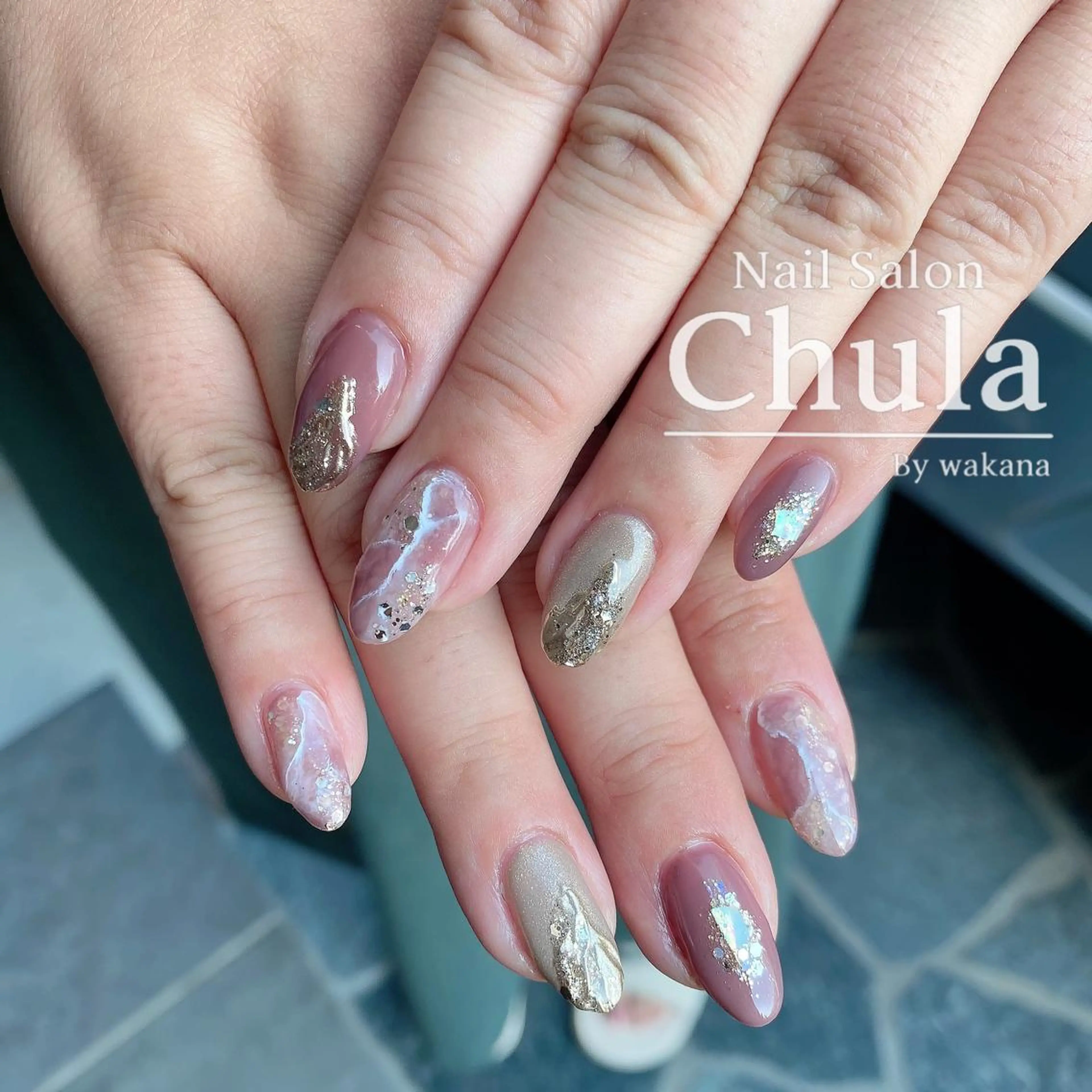 ネイル ハンドネイル Nailsalon Chulaのネイルデザイン