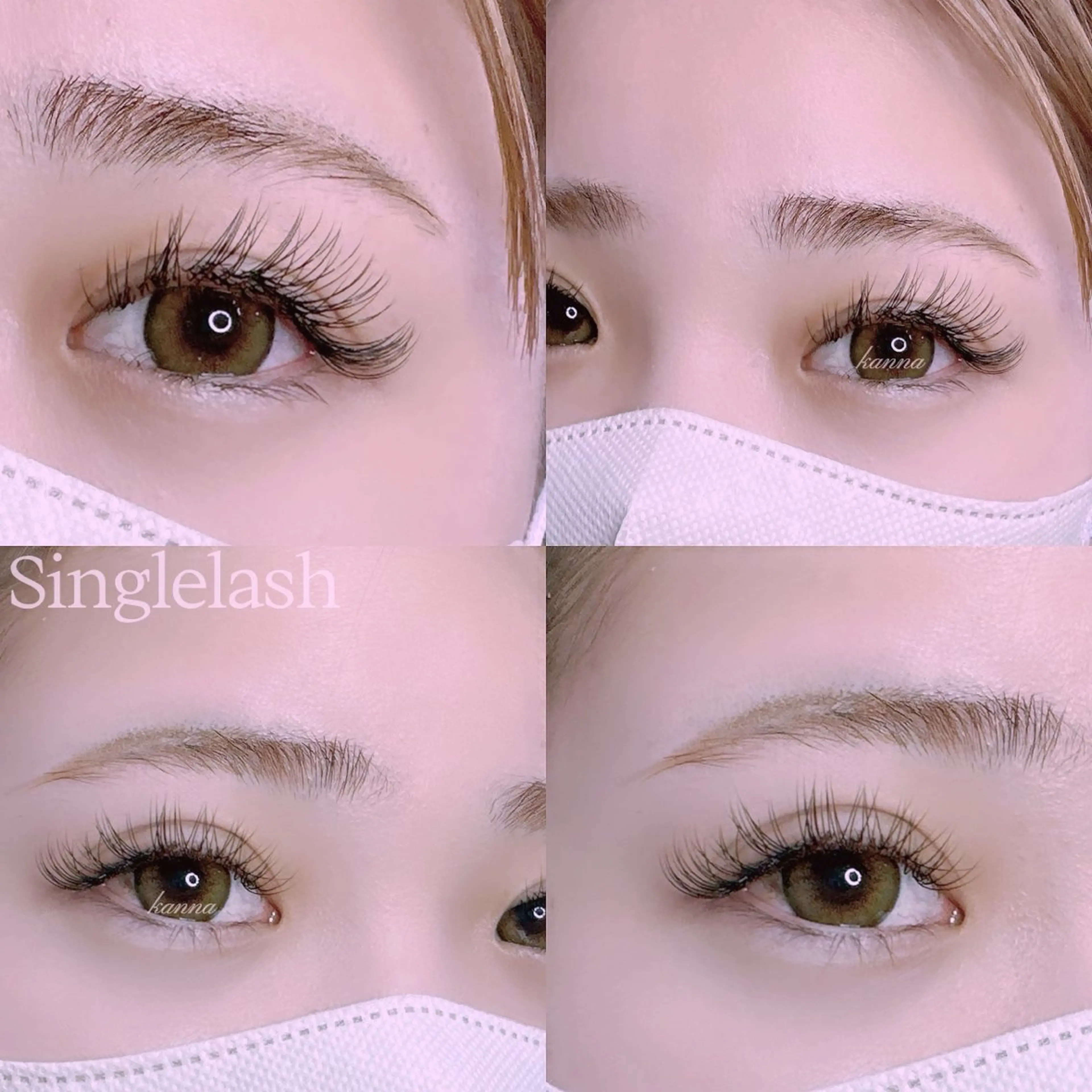 マツエク・マツパ Abientot Kannaのマツエク・マツパデザイン