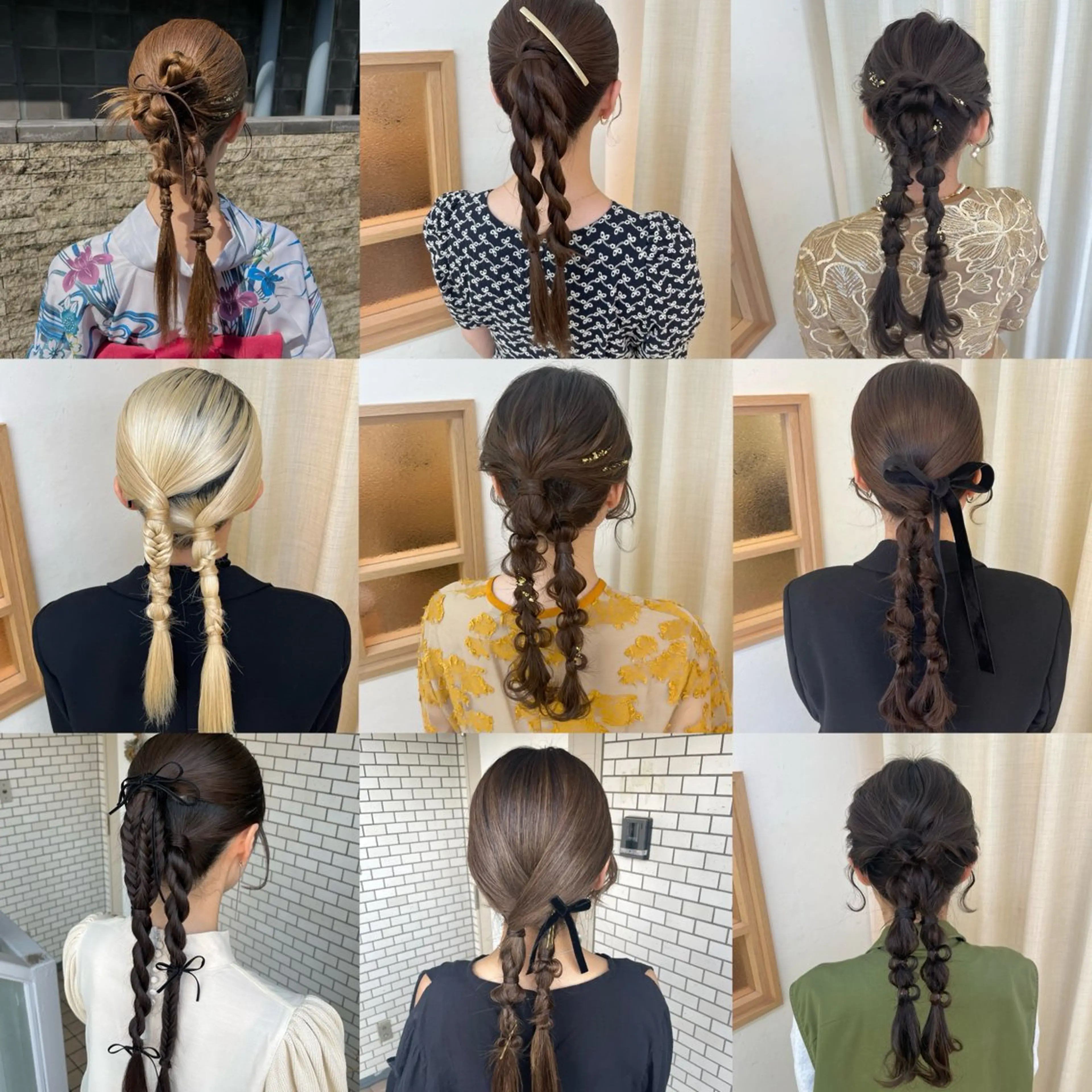 ヘアアレンジ ツインテール ヘアセット 参列・イベントヘア♡ ゆいなのヘアスタイル