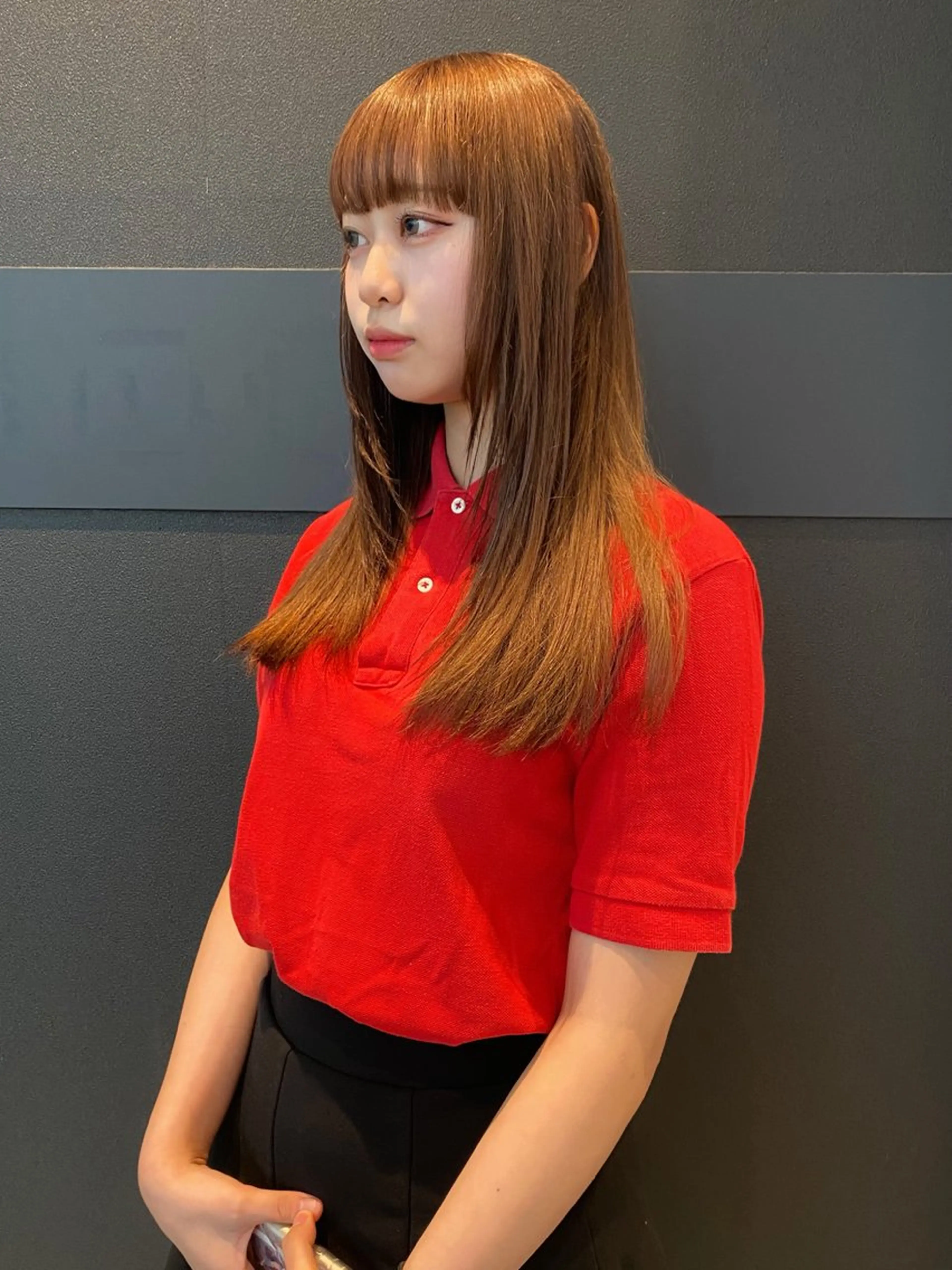 ロング カラー カット ヘアカラー トリートメント mai / linoah˚✧のヘアスタイル