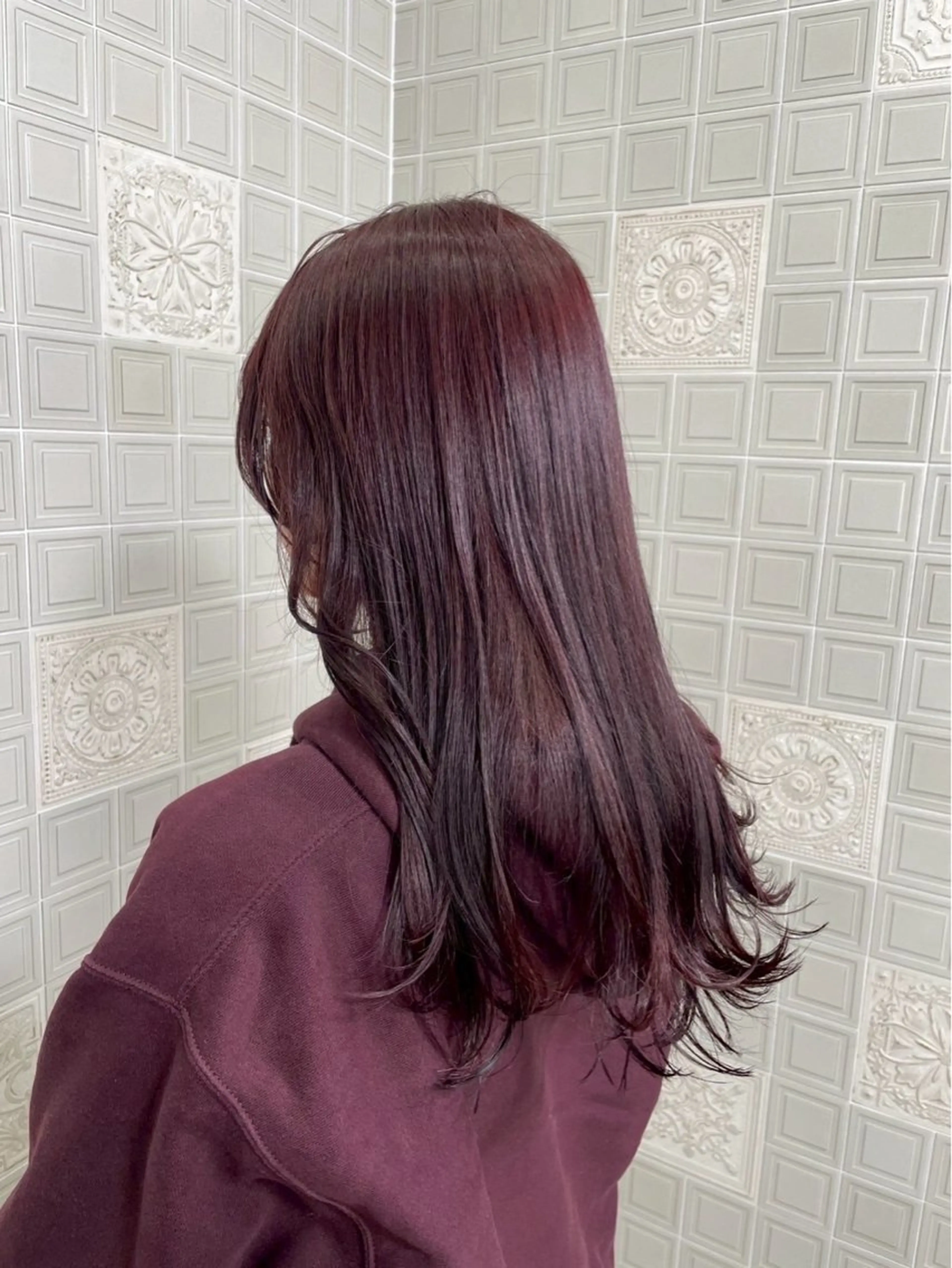 ロング カラー カット ヘアカラー Hinata🌼 カラー、縮毛矯正🎀のヘアスタイル