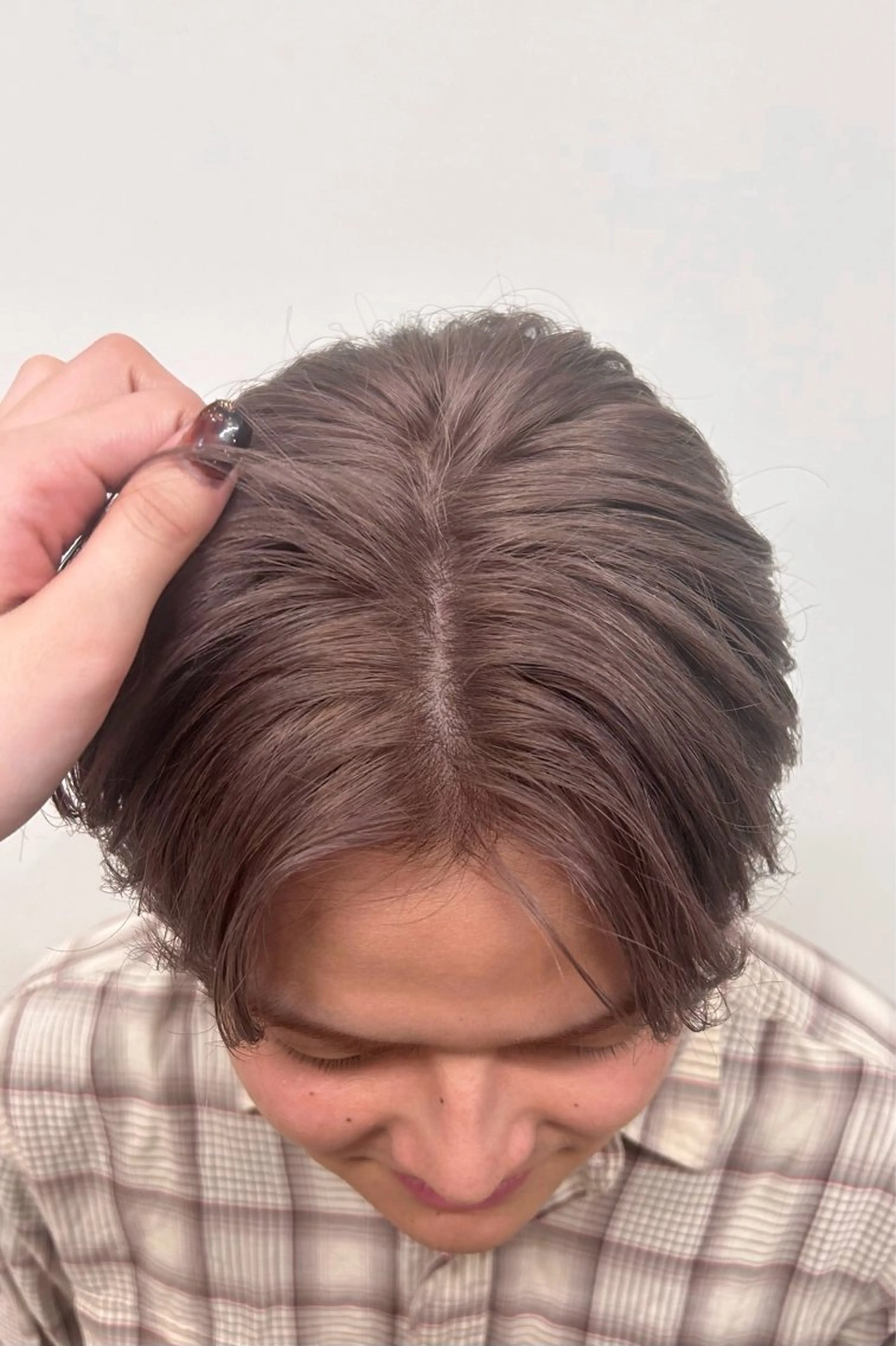 カラー メンズ IO【イオ】ブリーチ/ダブルカラー/髪質改善/ケアブリーチ/ハイトーン/長野市/長野駅所属・木藤 優杏のヘアスタイル