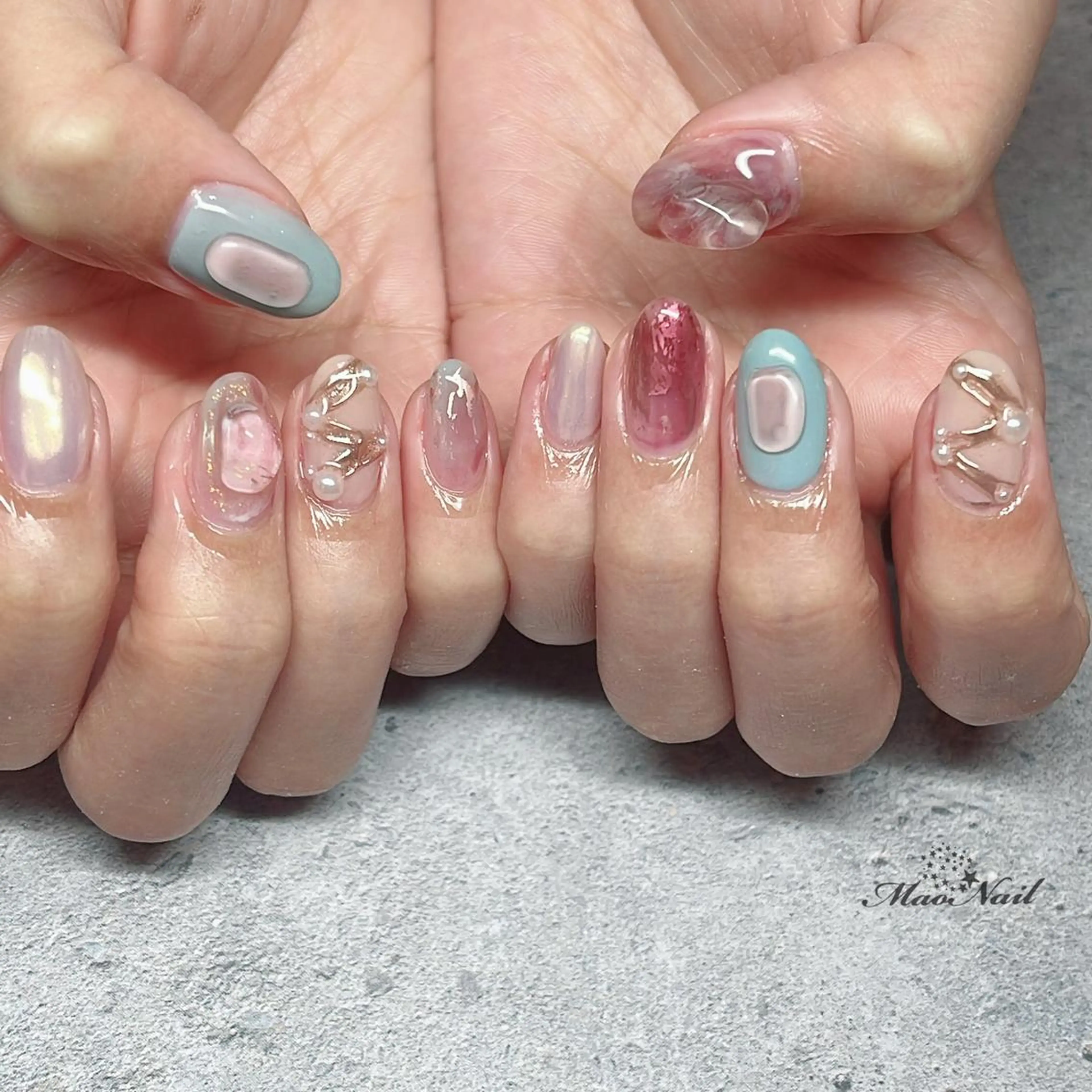 ネイル ハンドネイル mao nailのネイルデザイン