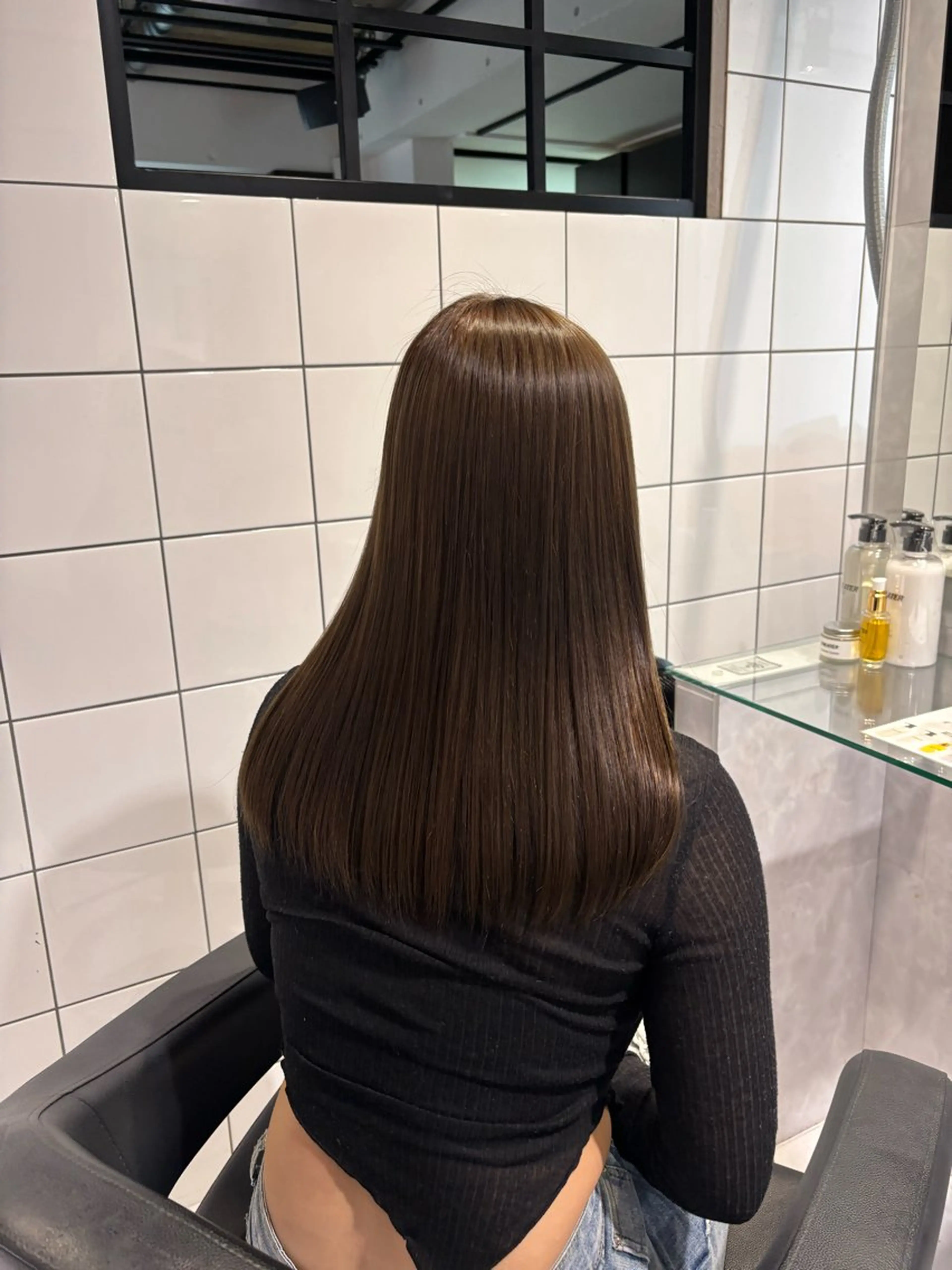 ロング カラー ヘアカラー トリートメント 髪質改善🩰透明感カ ラー🎀hinanoのヘアスタイル