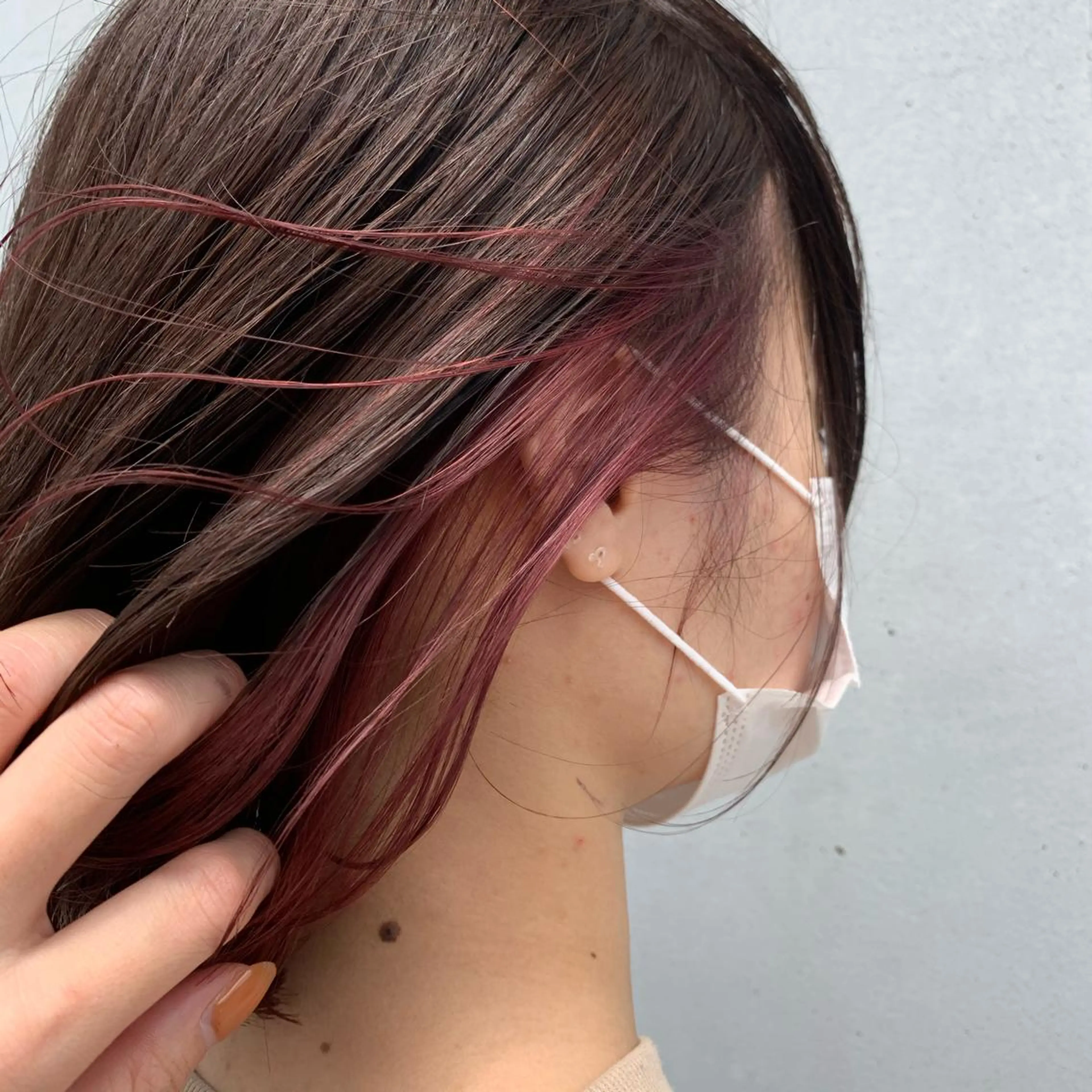 ショート 透明感カラー 金村真子のヘアスタイル