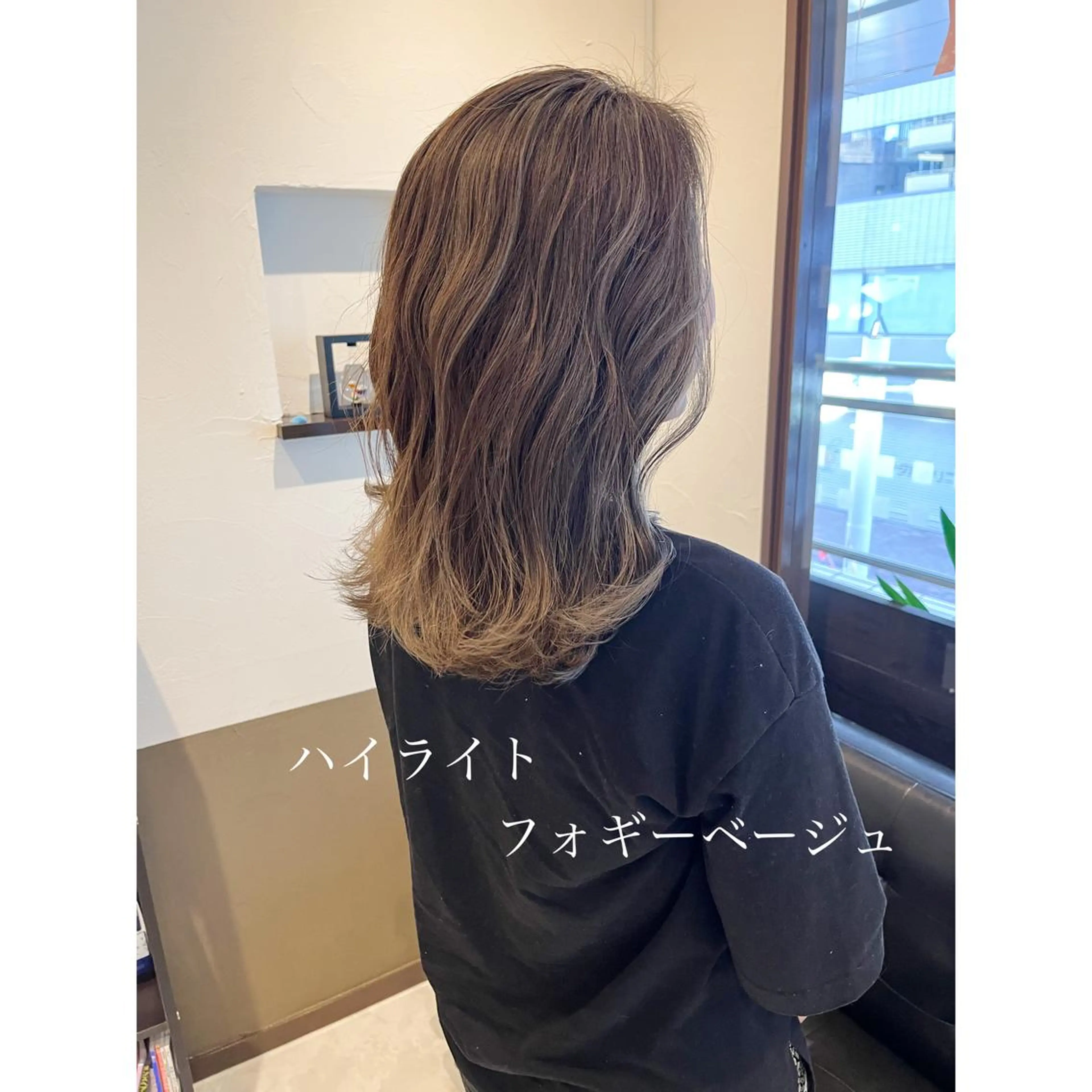 ミディアム カラー LEO所属・坂井田 浩樹のヘアスタイル