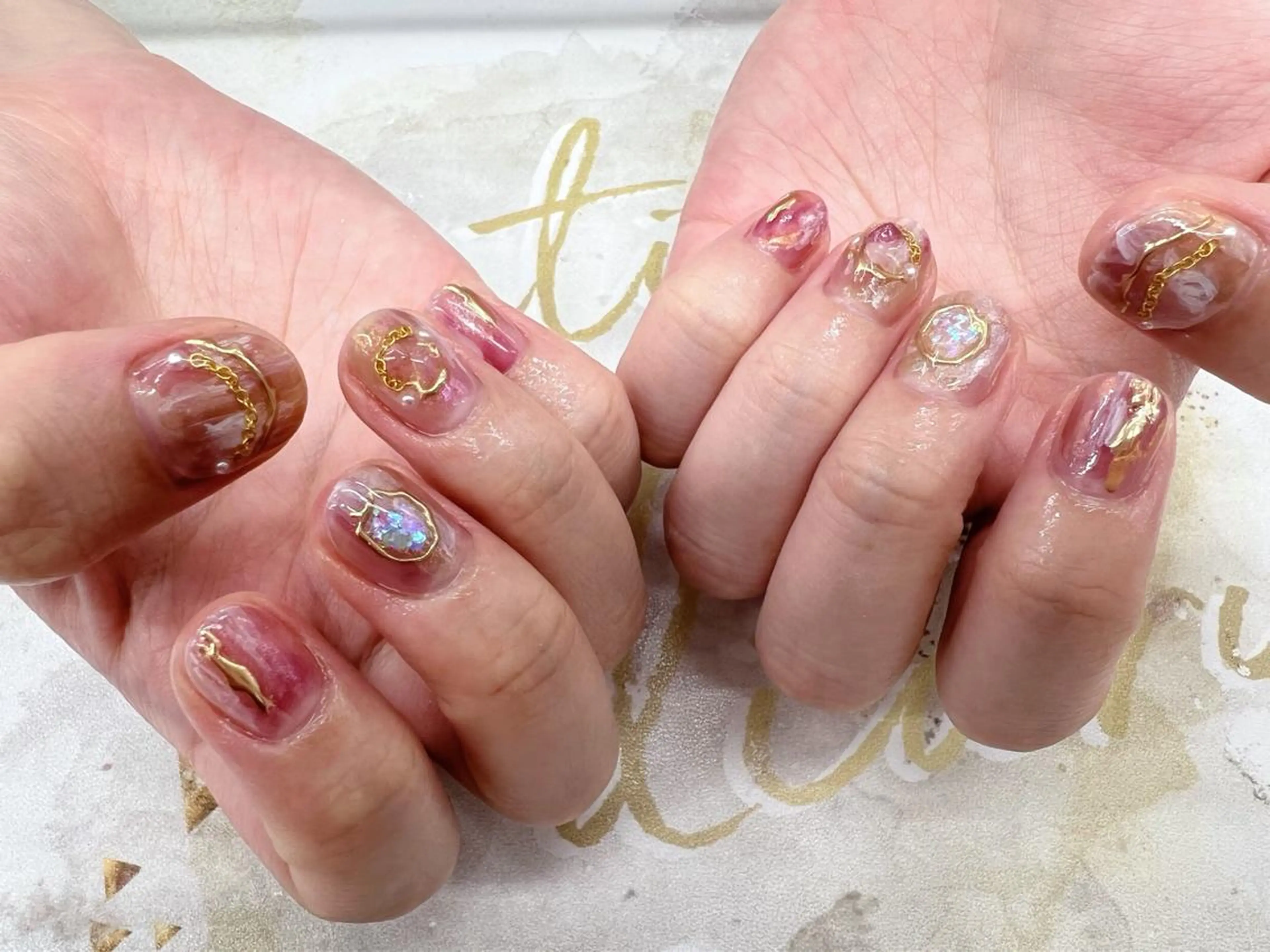 ネイル 持ち込み Y nailのネイルデザイン