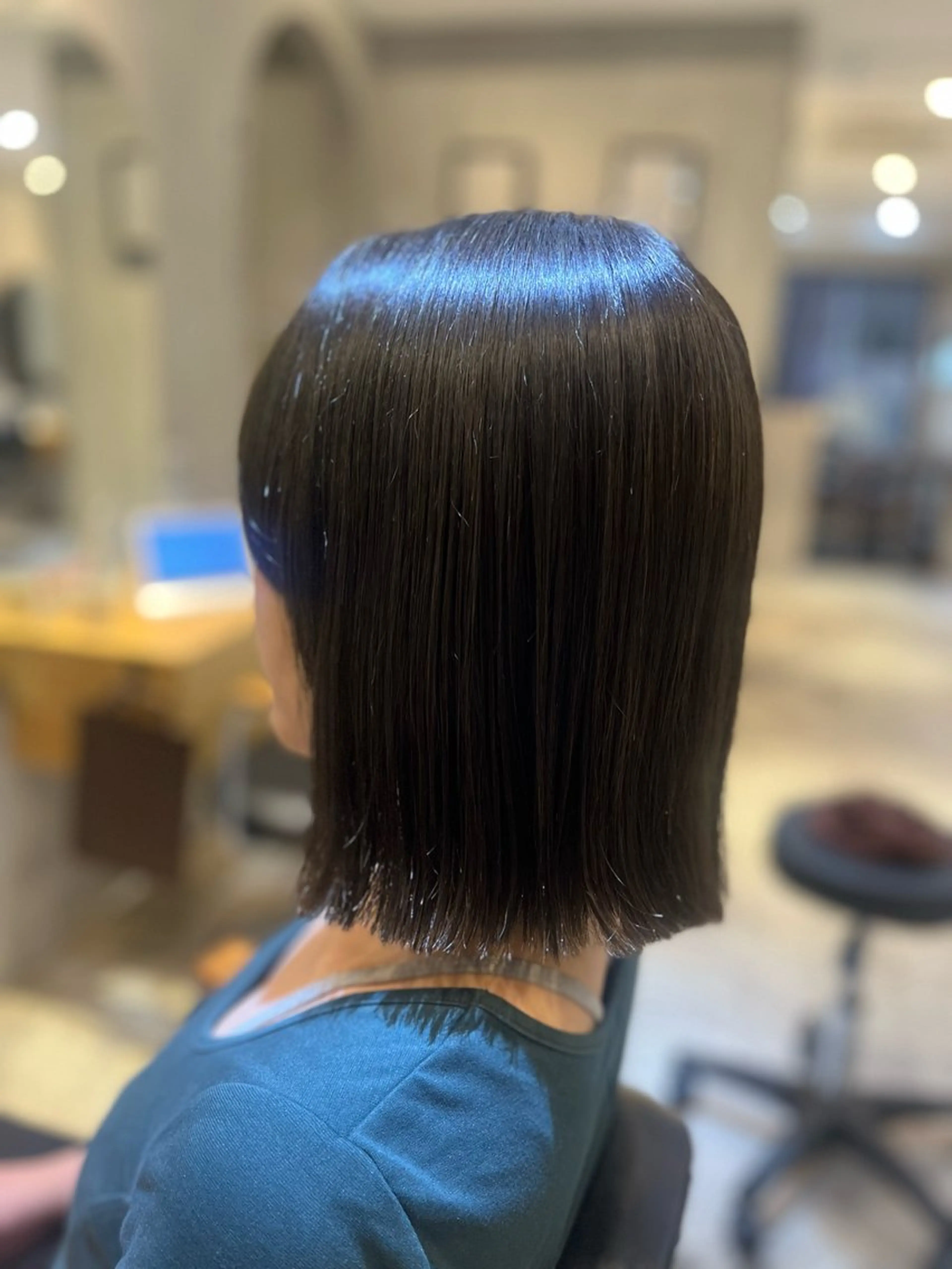 ミディアム カラー トリートメント ラフィスヘアードープ所属・👑髪質改善wカラー /ハイトーン/アユカのヘアスタイル