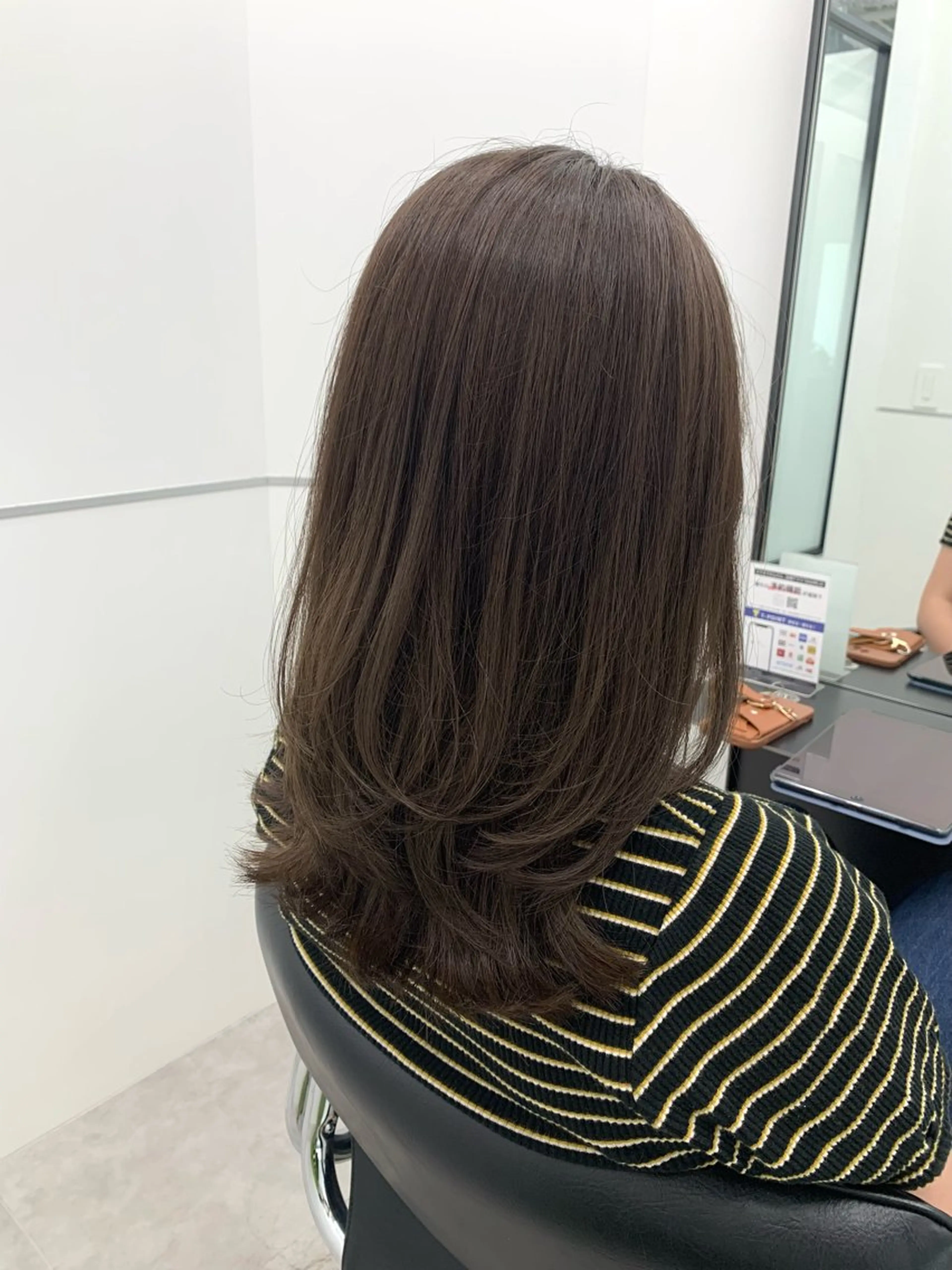 セミロング カラー 本格ヘッドスパ🌿 ×ヘア　佐藤のヘアスタイル