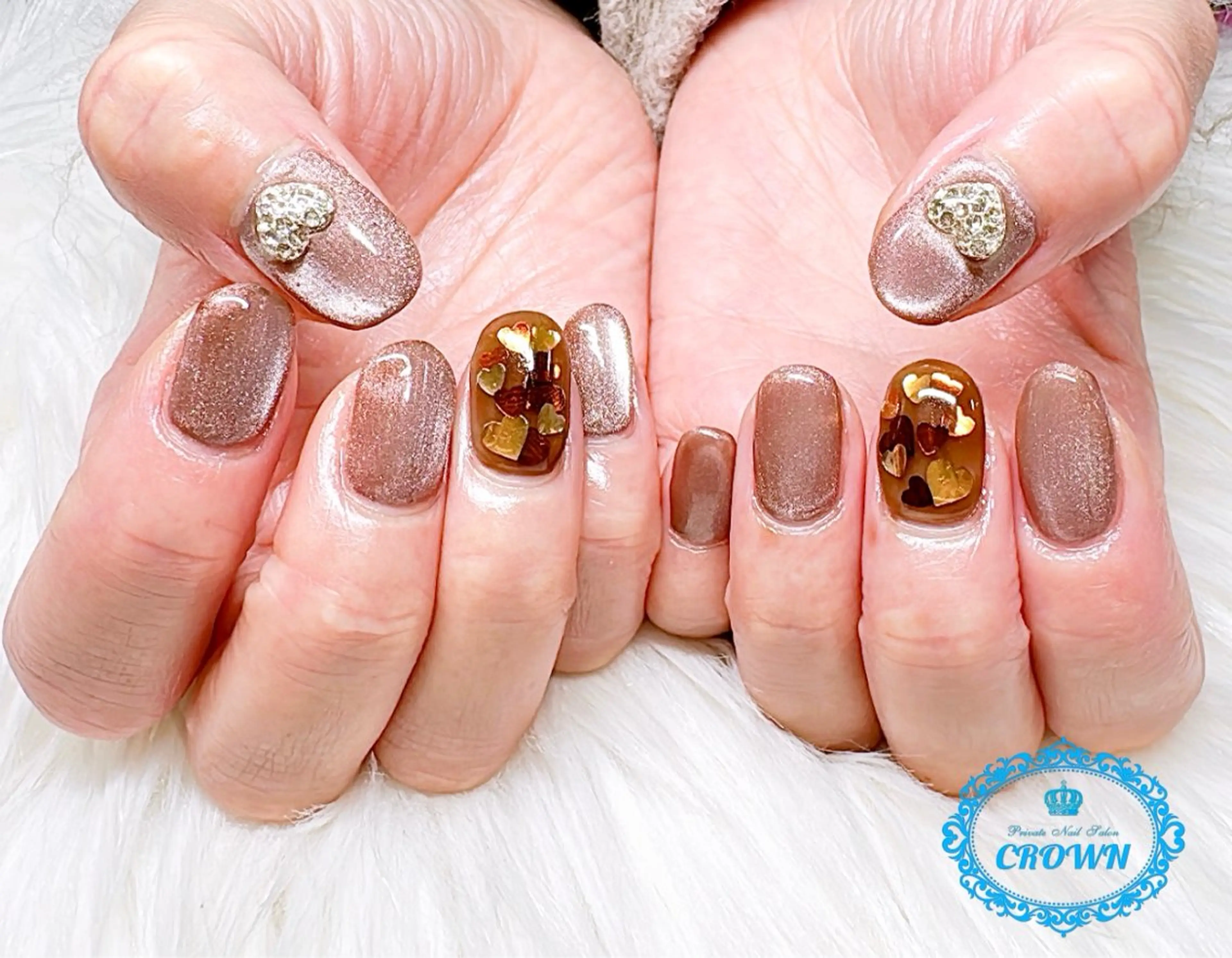 ネイル CROWN プライベートサロンのネイルデザイン