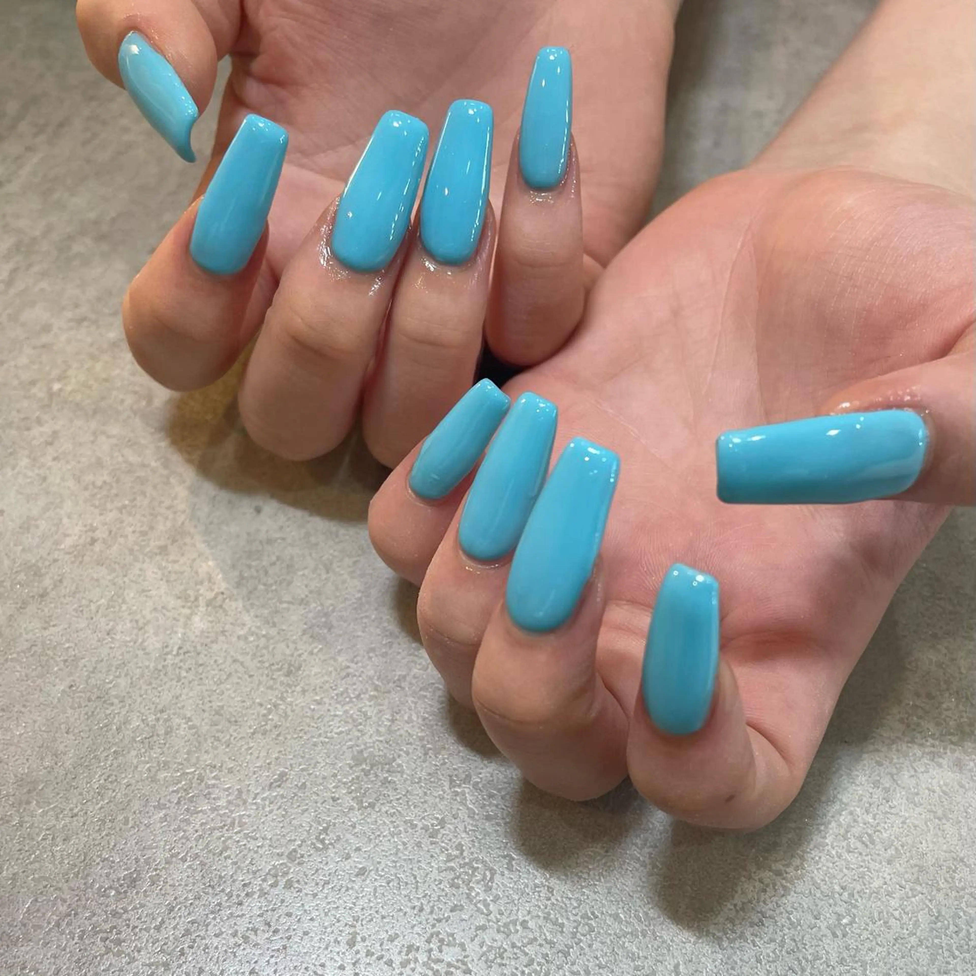 ネイル ブルー Nail Salon Gummi.のネイルデザイン