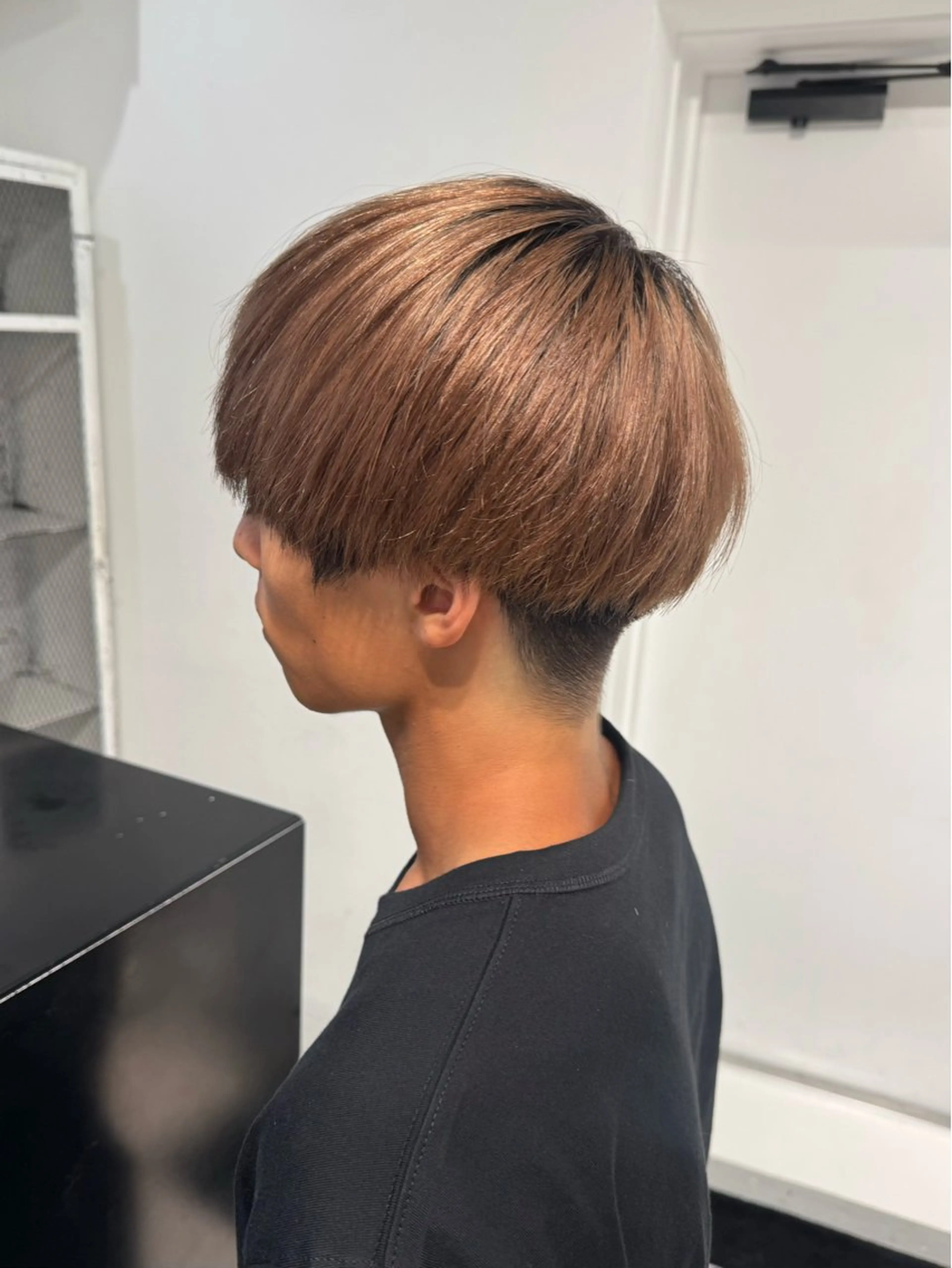 ショート カラー メンズ ヘアカラー 原宿 艶カラー🫧 ちり🍎のヘアスタイル