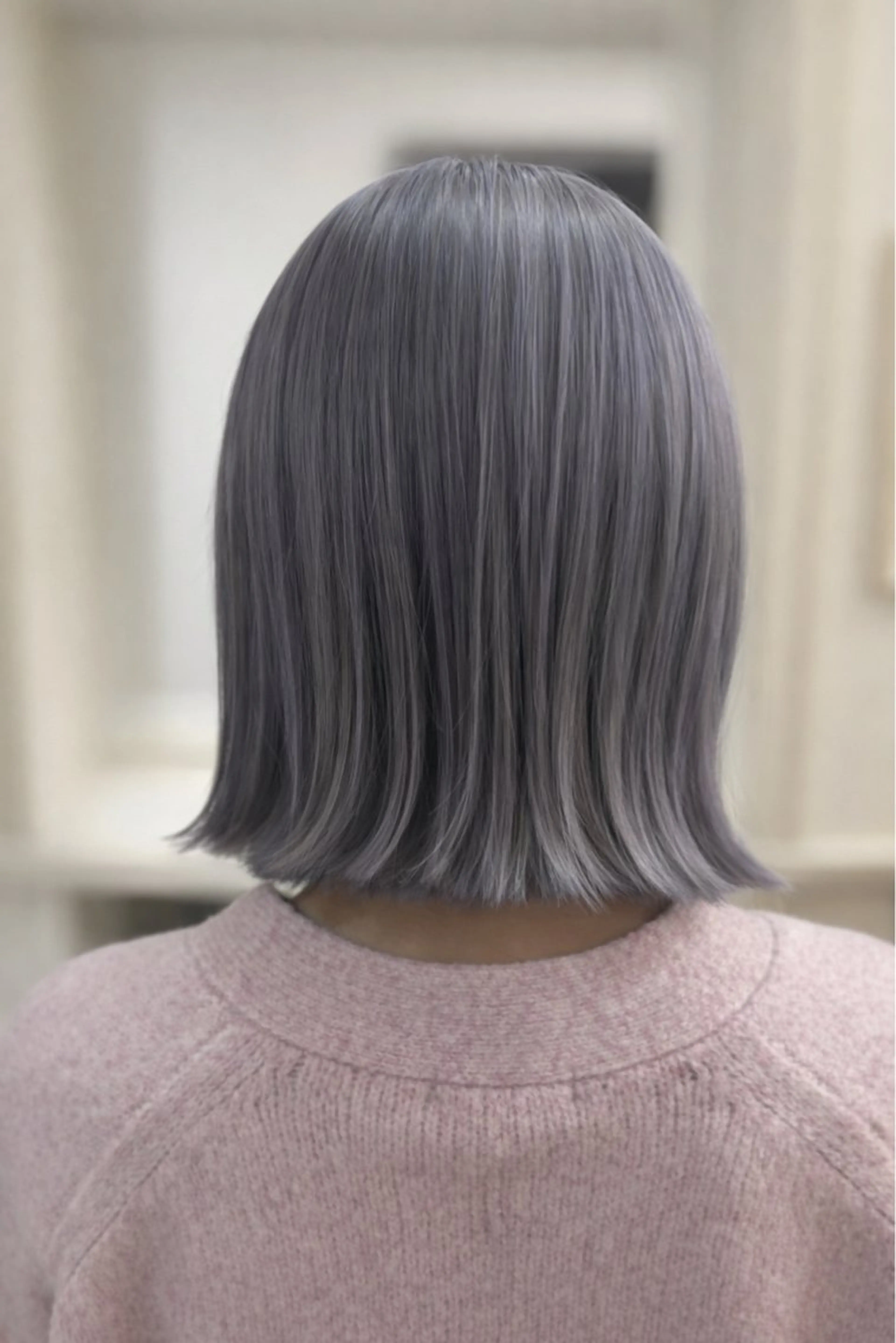 ミディアム カット ヘアカラー トリートメント シルエット重視✂︎ 髙橋　盾のヘアスタイル