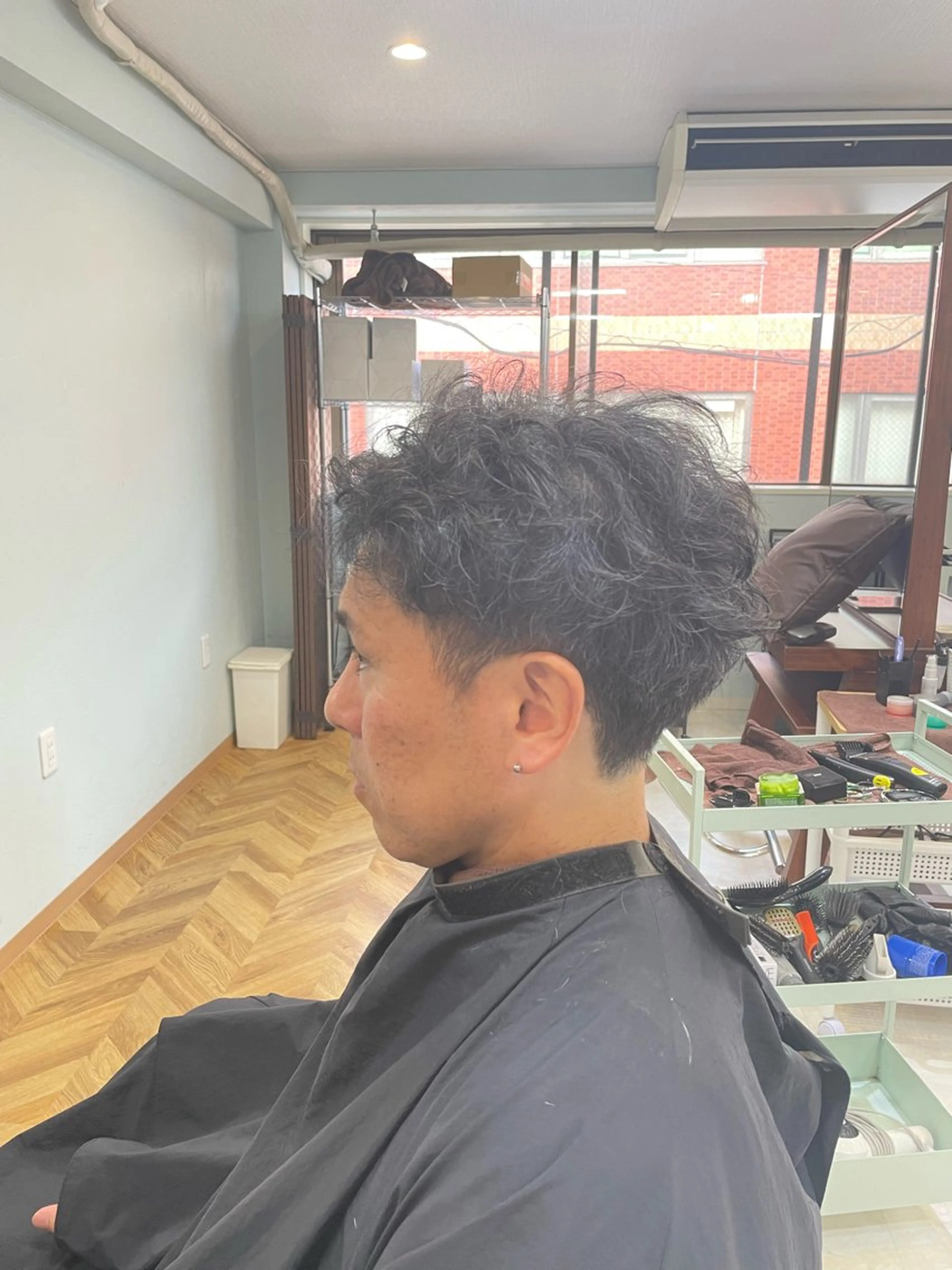 メンズ 艶髪/透明感カラー 山﨑俊輔のヘアスタイル