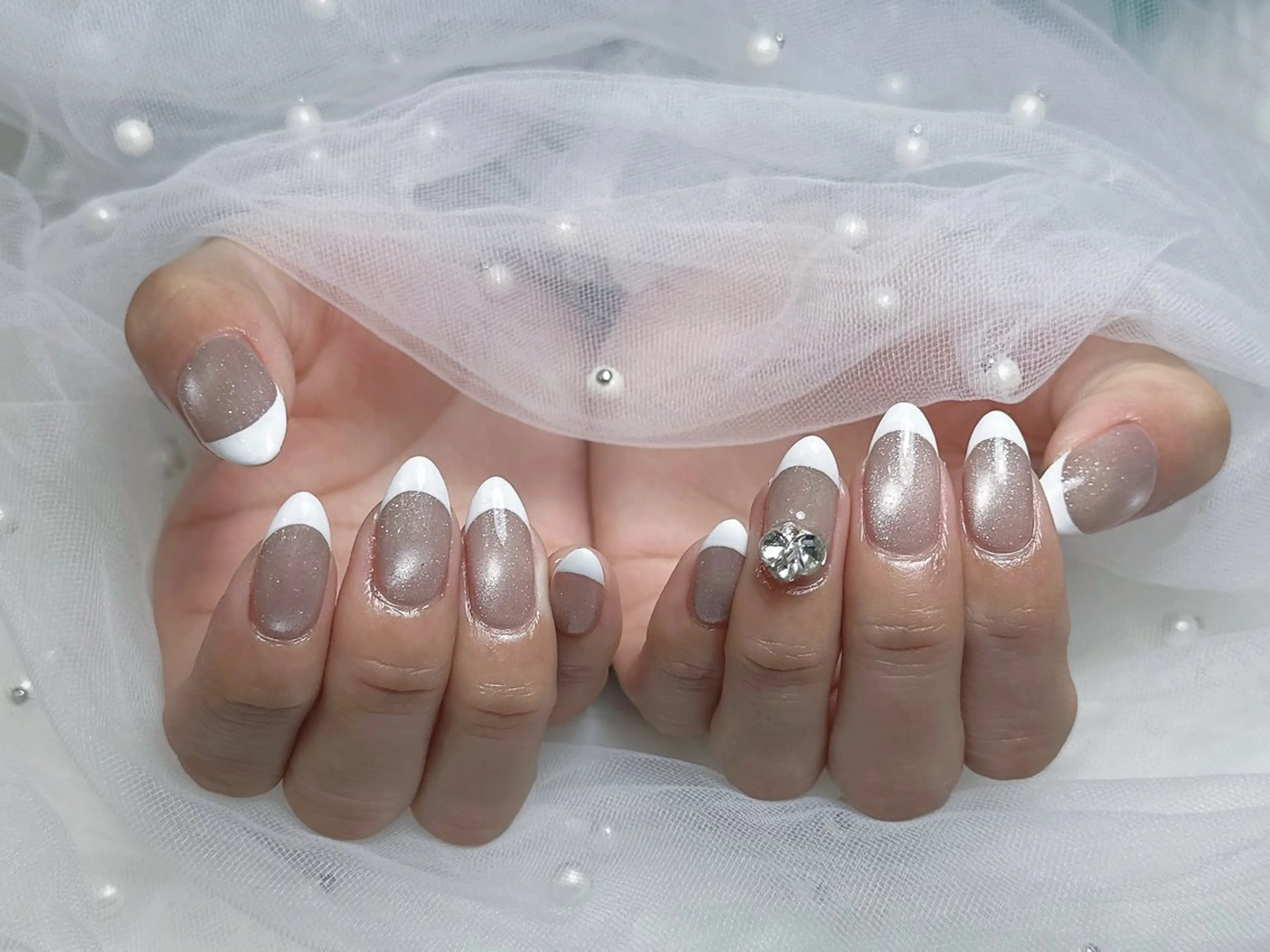 ネイル ハンドネイル 【Eclat ｴｸﾗ】nail＆beauty所属・Eclat〔ｴｸﾗ〕 MOEKA𝜗𝜚*のネイルデザイン