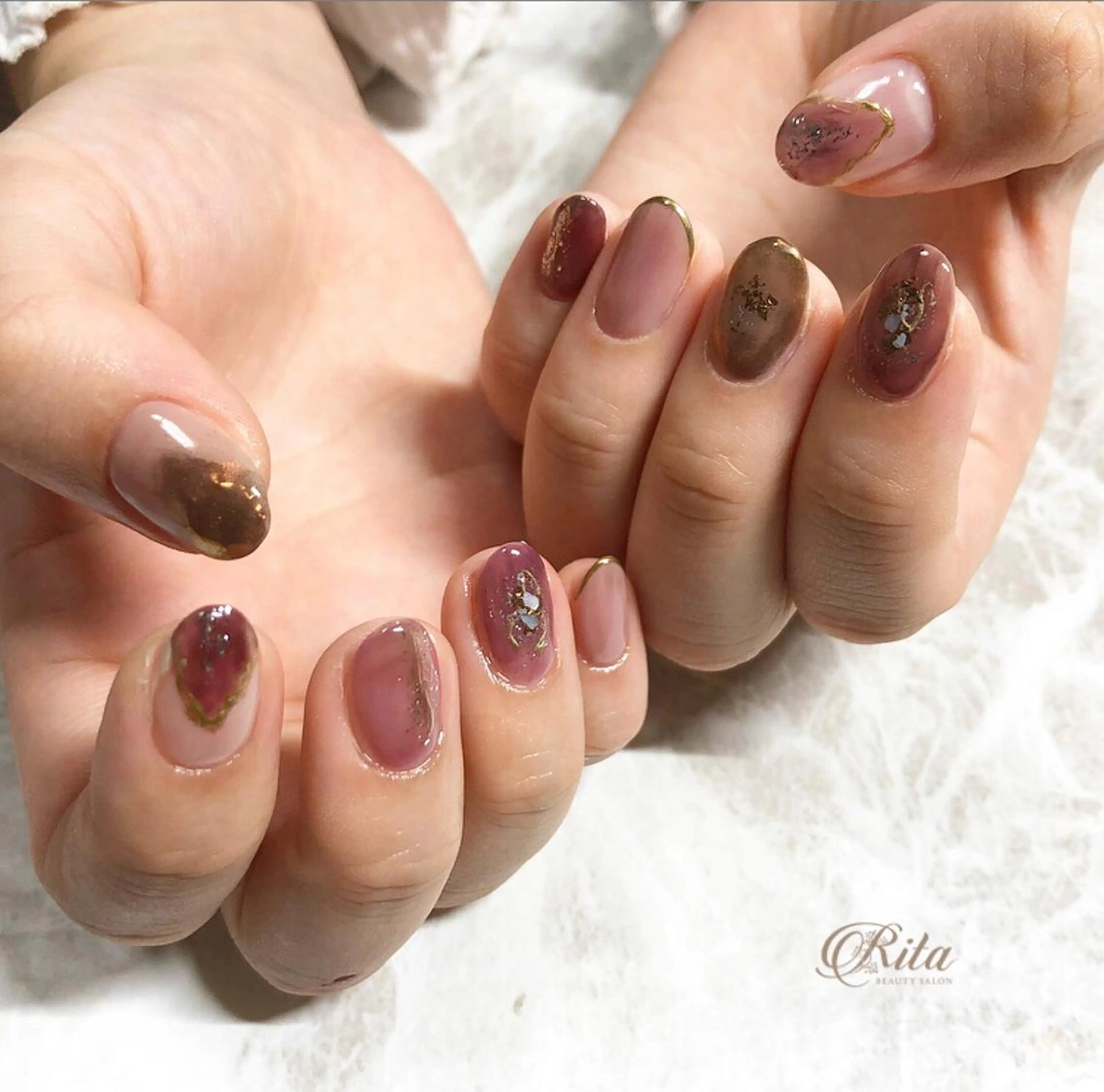 ネイル Rio 𓍼のネイルデザイン