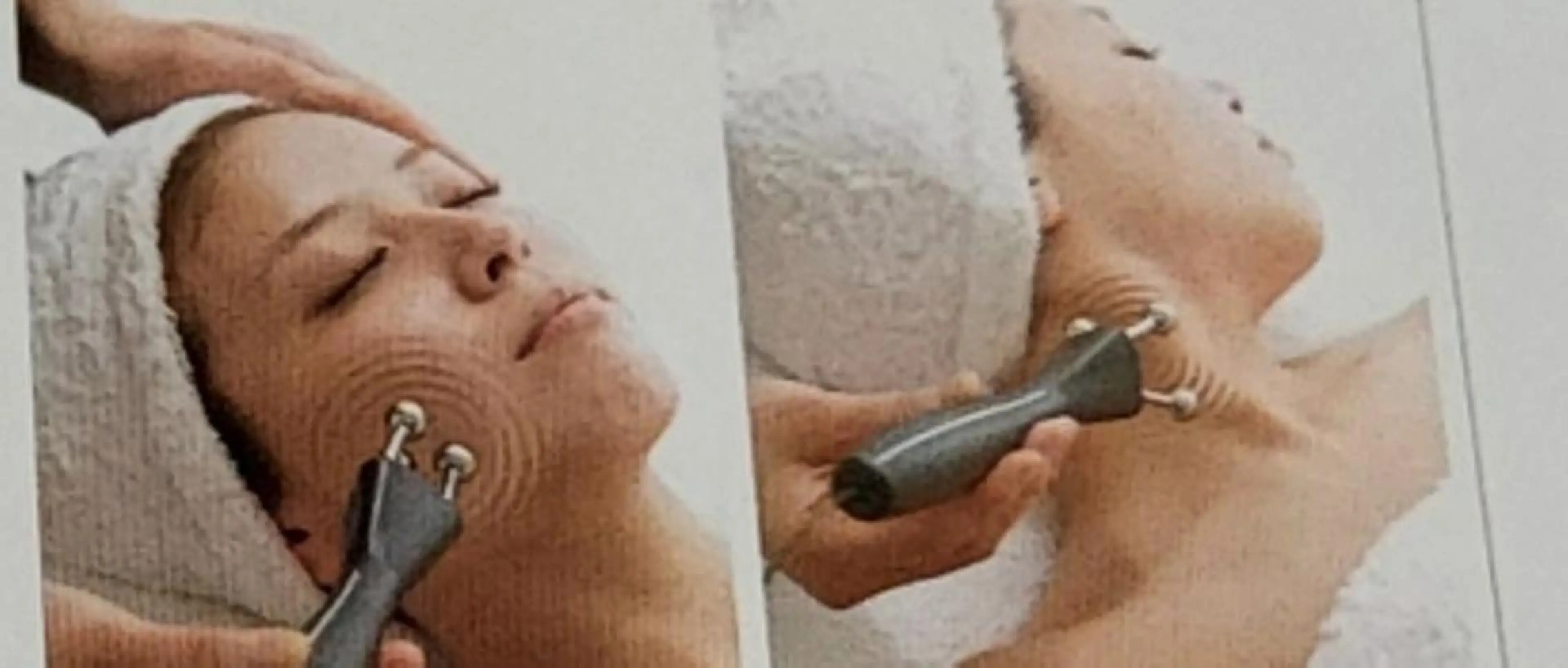 リンパマッサージコース　デコルテEMS脇～肩首顔   たるみ、むくみ、くすみ改善にお勧めコースの写真