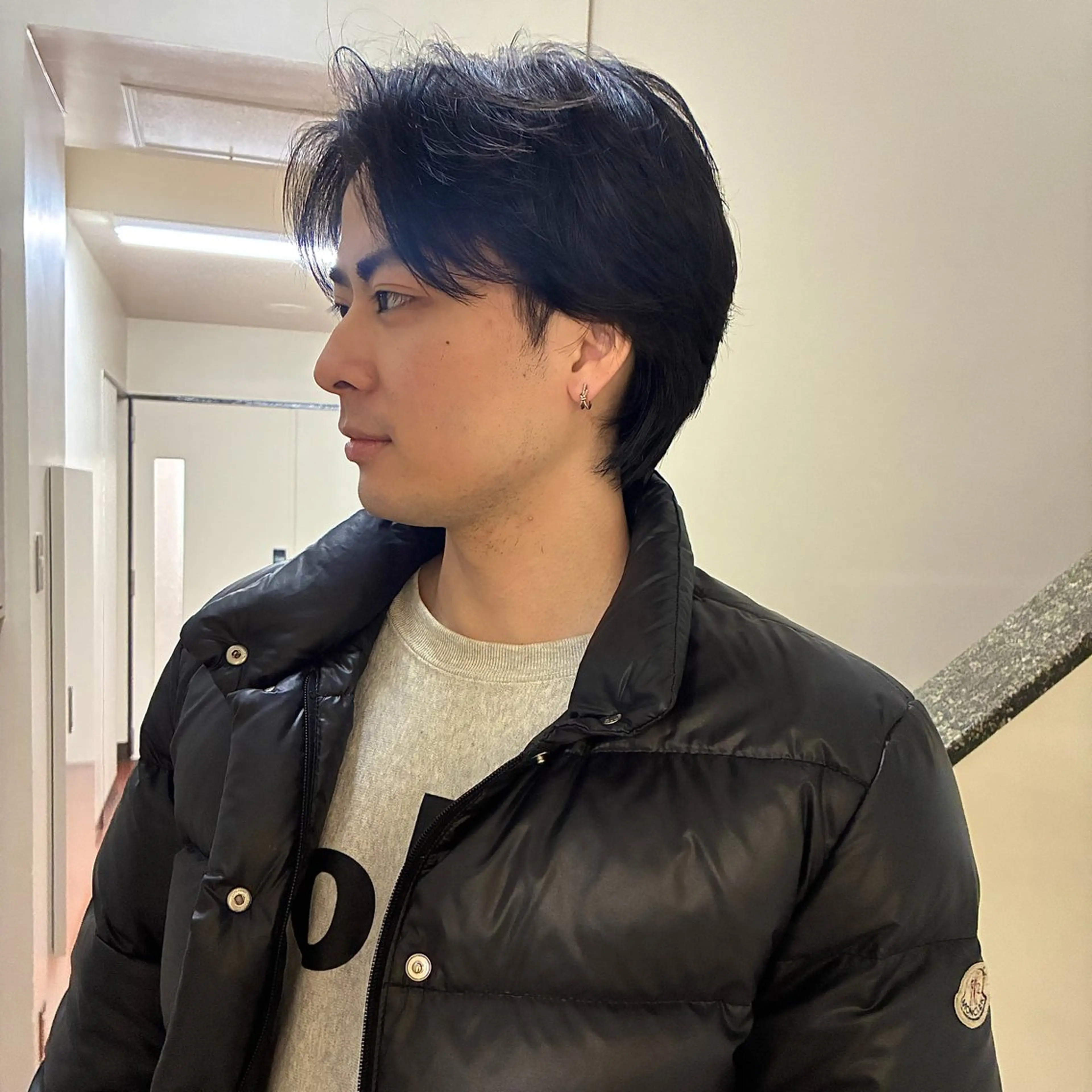 ショート パーマ メンズ メンズパーマ カット ヘッドスパ link by urban.所属・名駅/透明感カラー/ 艶髪/hinanoのヘアスタイル