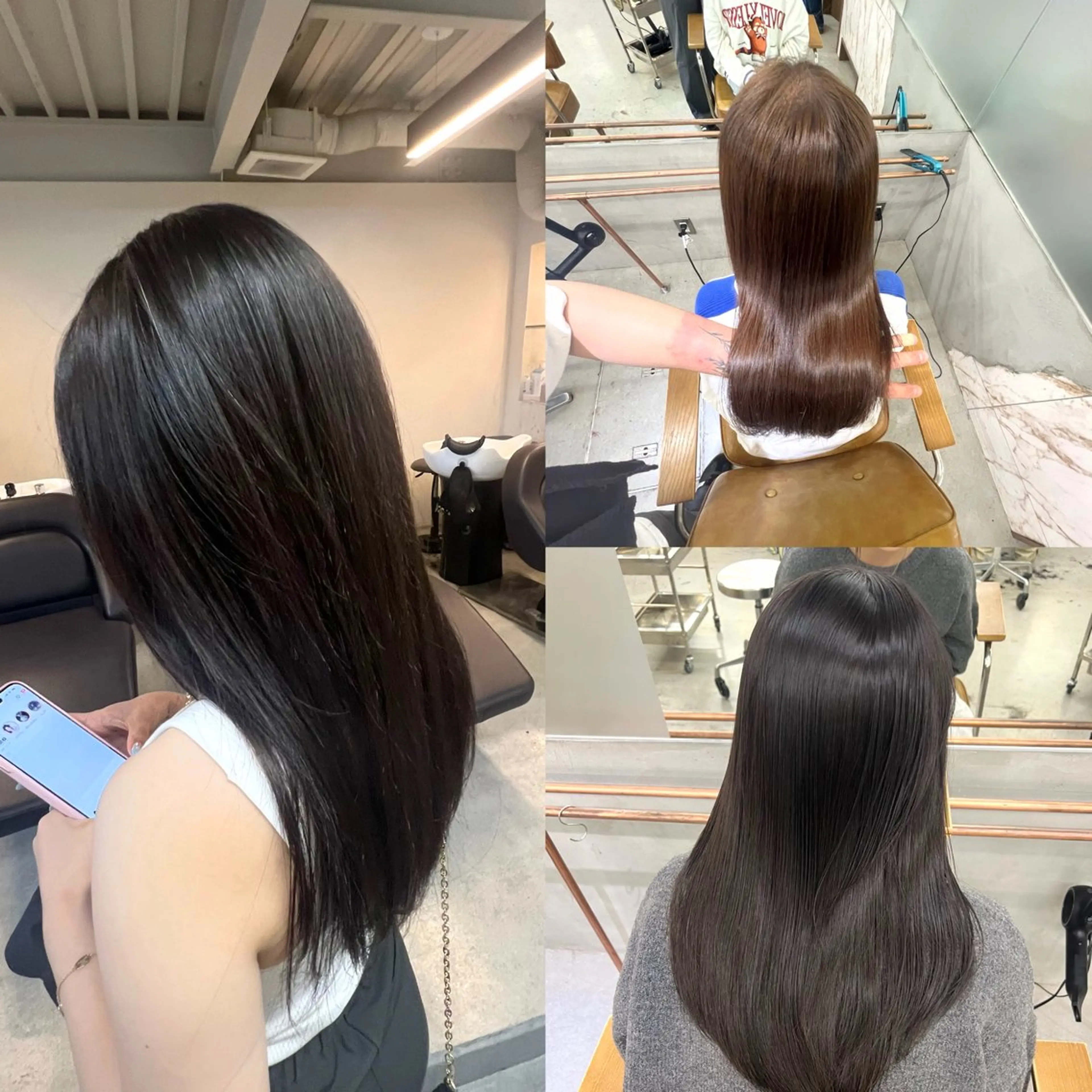 セミロング 【YUTO】確実に 髪を綺麗にするプロ。のヘアスタイル