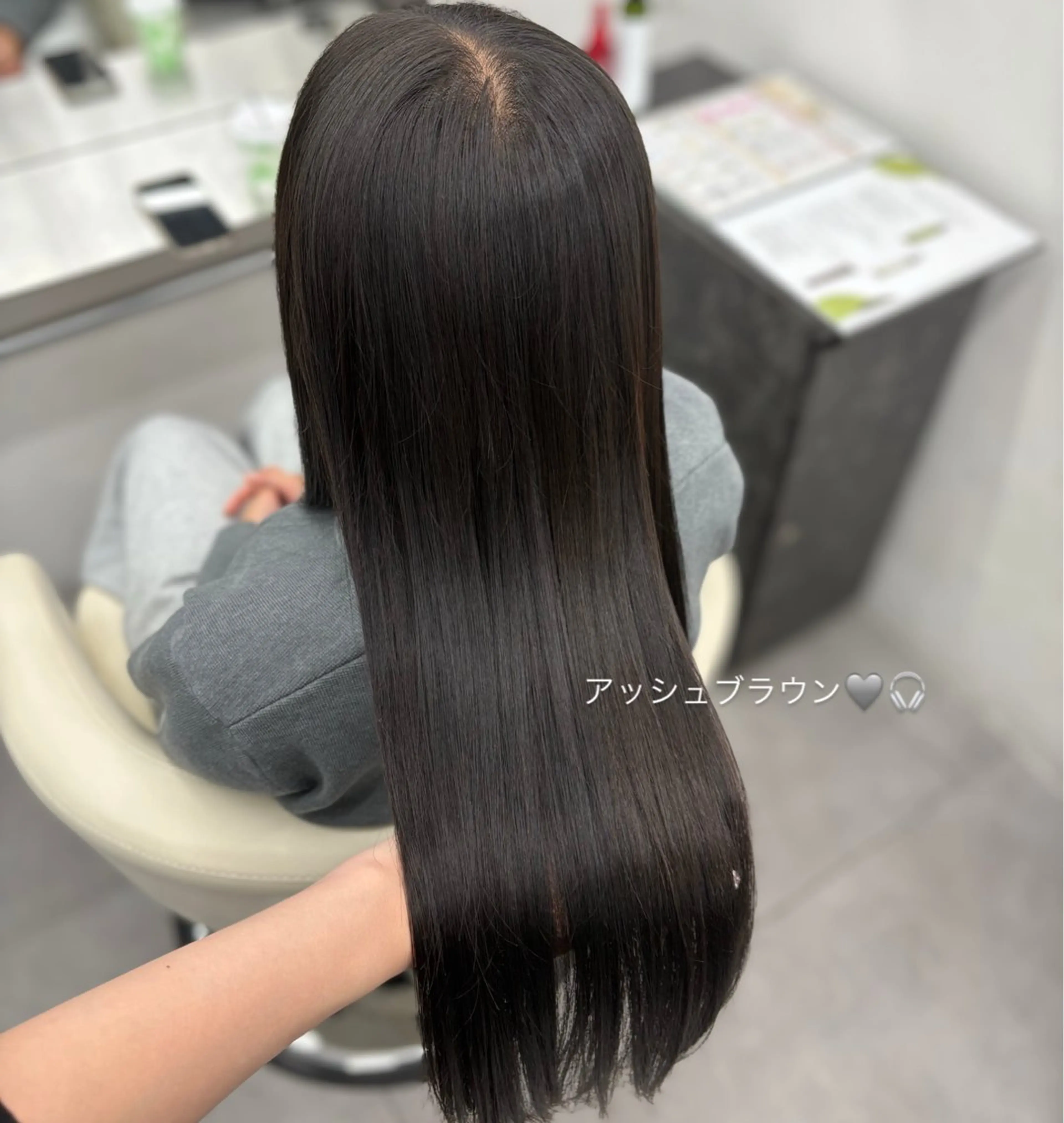 ロング カラー カット ヘアカラー トリートメント トレンド甘めガーリー Mizuki☁️🫧のヘアスタイル