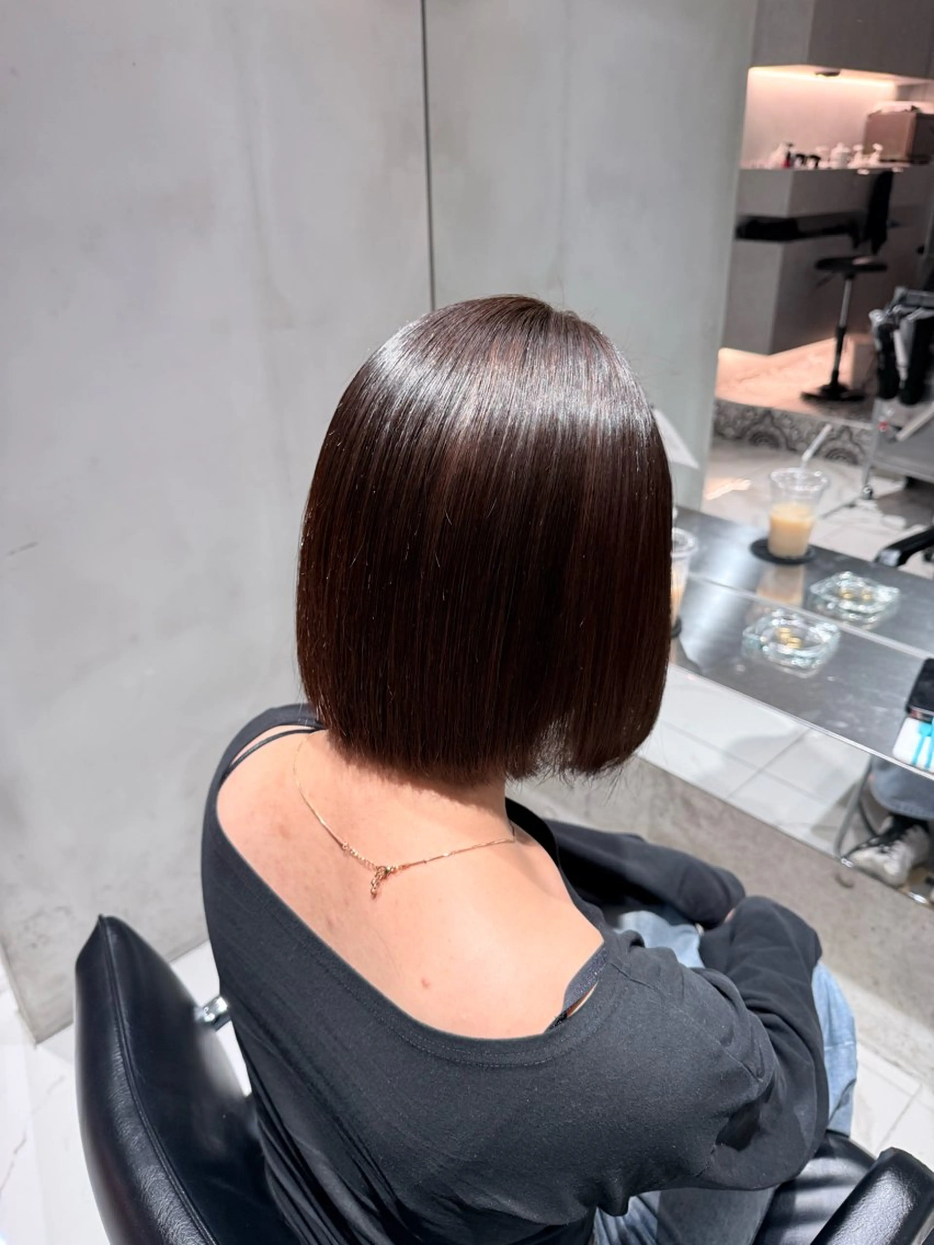 ロング ヘアカラー トリートメント 🫆似合わせカラー/ ケアカラー/泰玖のヘアスタイル