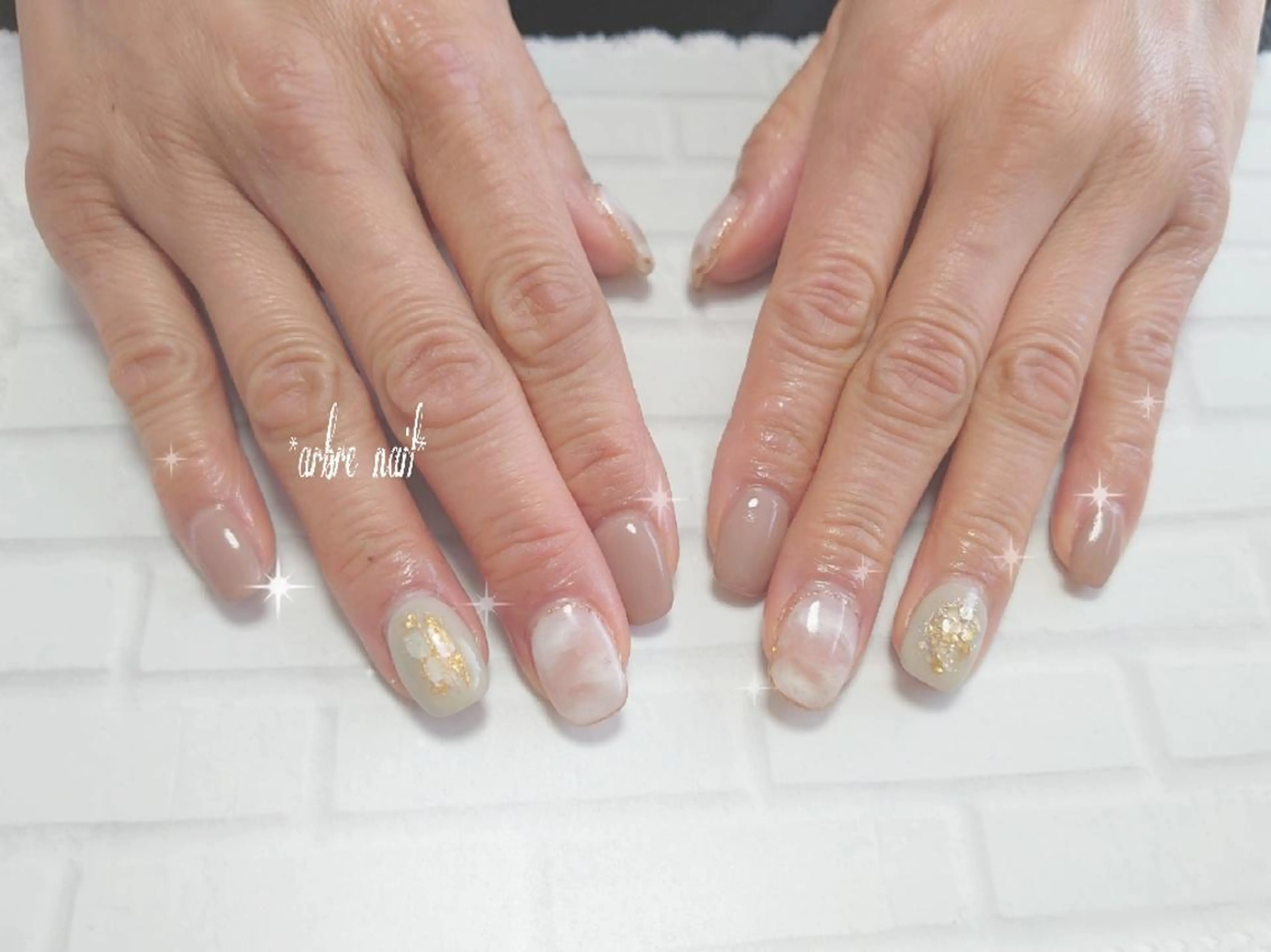 ネイル ＊arbre nail＊.アーブルネイル所属・✯.。 arbre  nail 。✯.のネイルデザイン