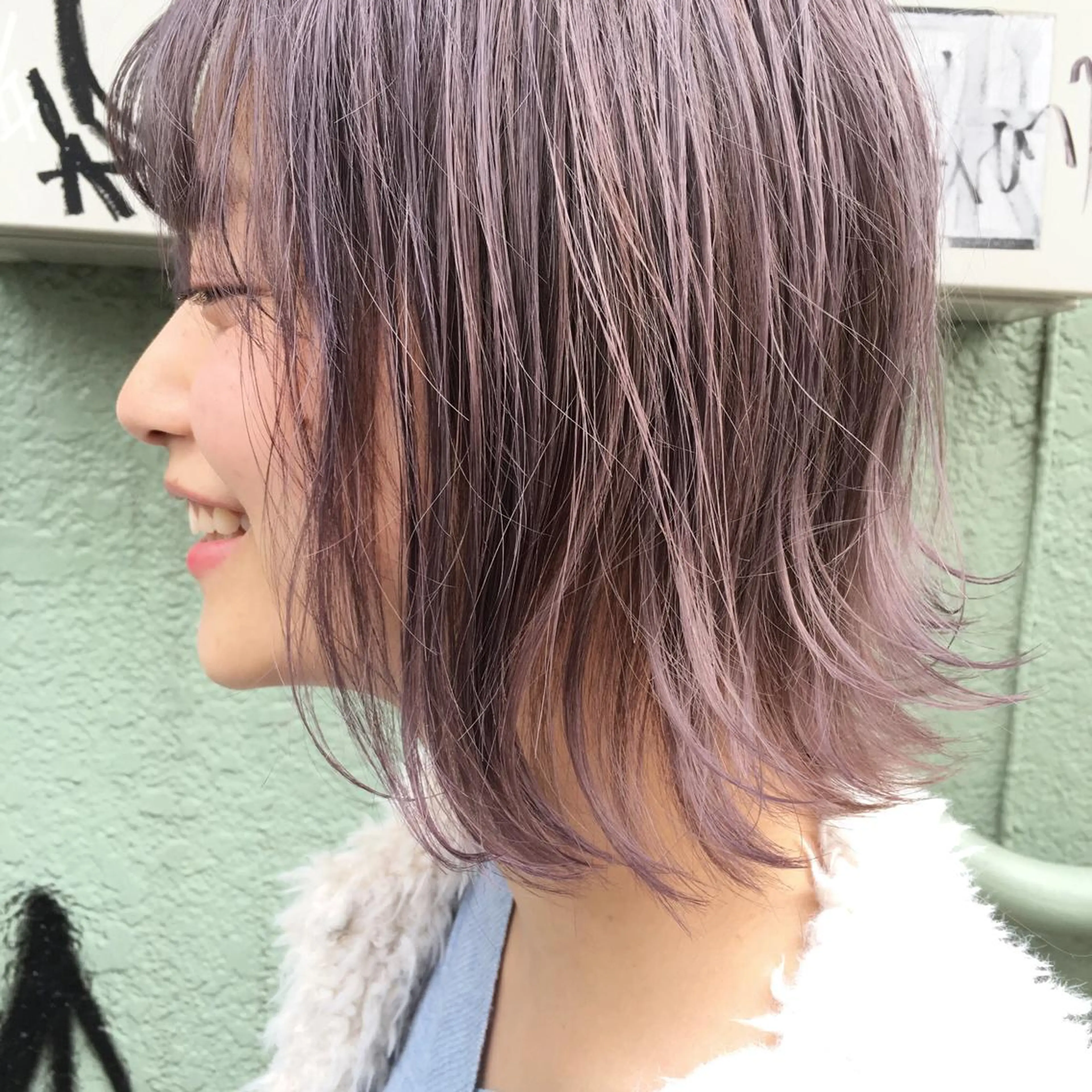ミディアム カラー ラベンダーカラー BellaDolce omotesando所属・SUZUKI KEISUKEのヘアスタイル