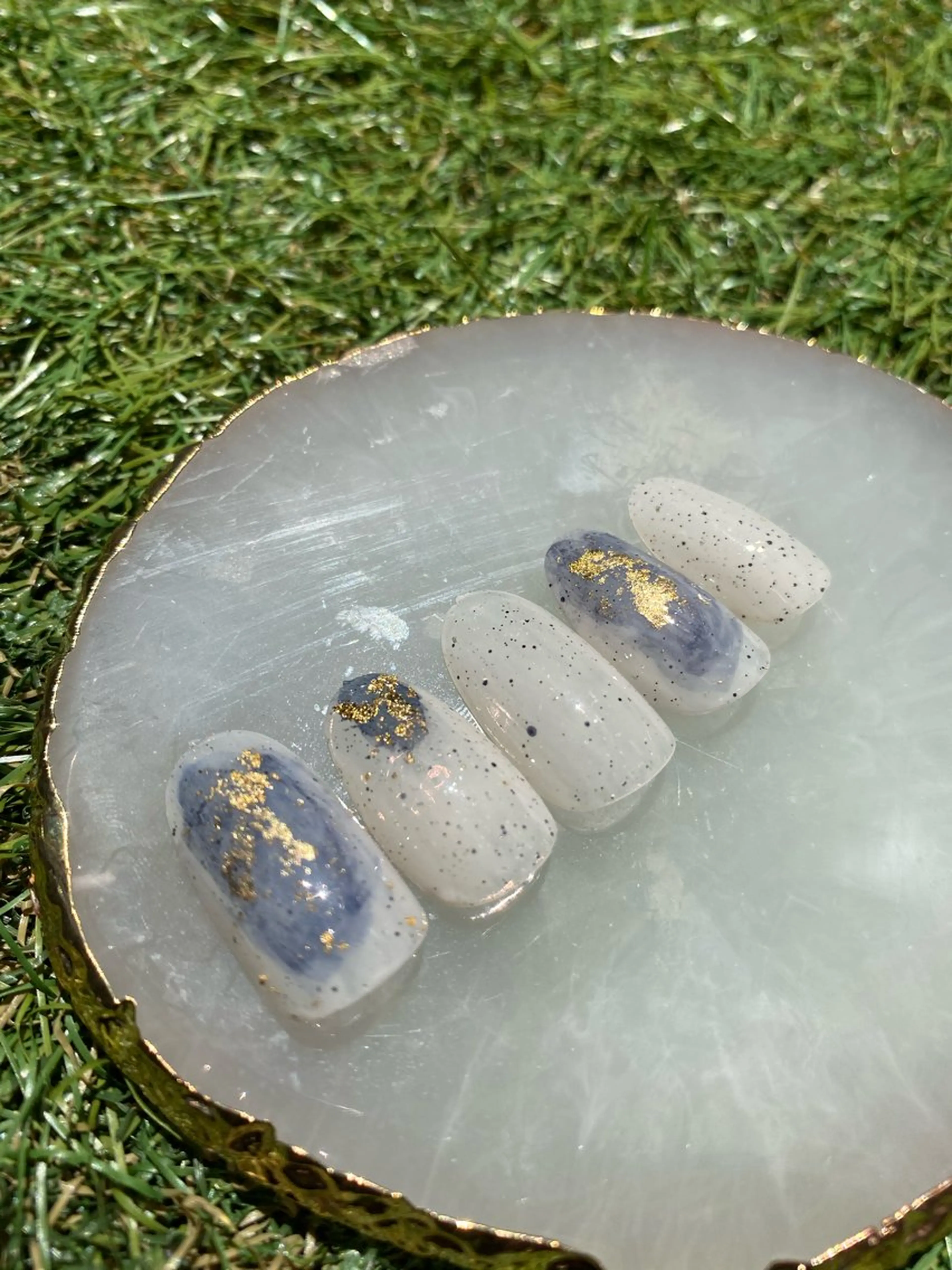 ネイル シンプルネイル プライベートサロン te-nanoのネイルデザイン