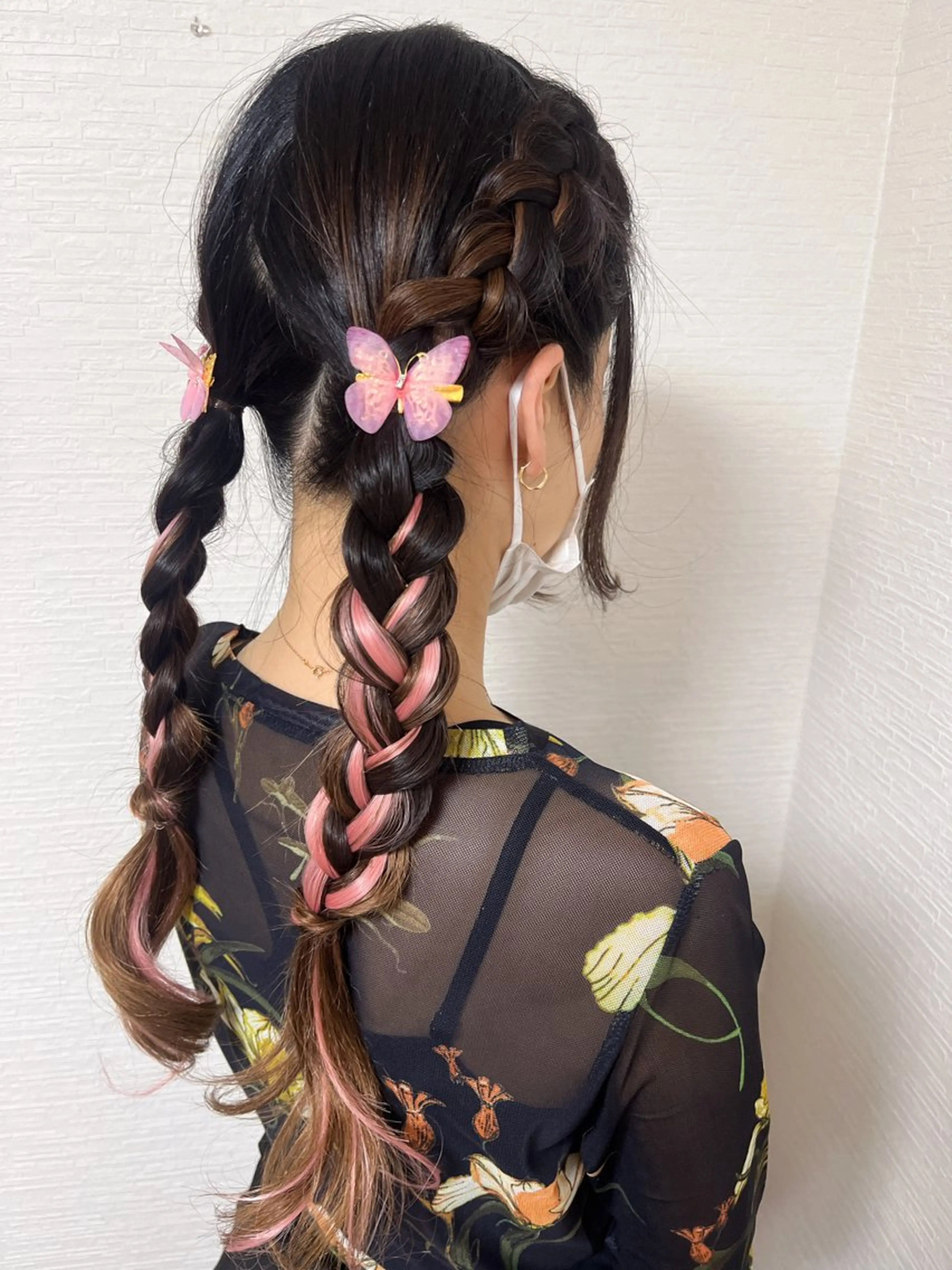 ロング ヘアセット Monleve 井上恵のマツエク・マツパデザイン