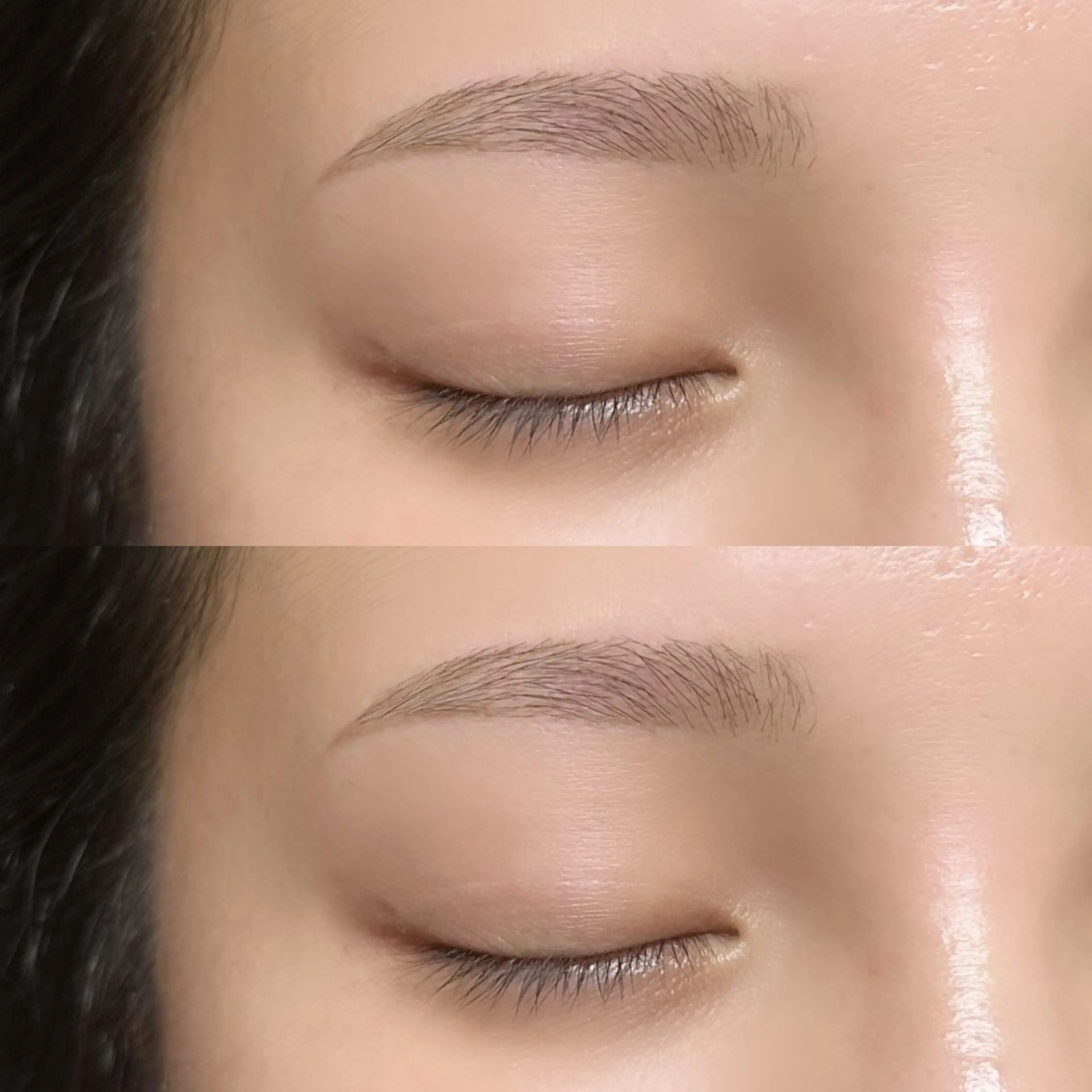 アイブロウ ワックス脱毛 眉カット 中野 彩のマツエク・マツパデザイン