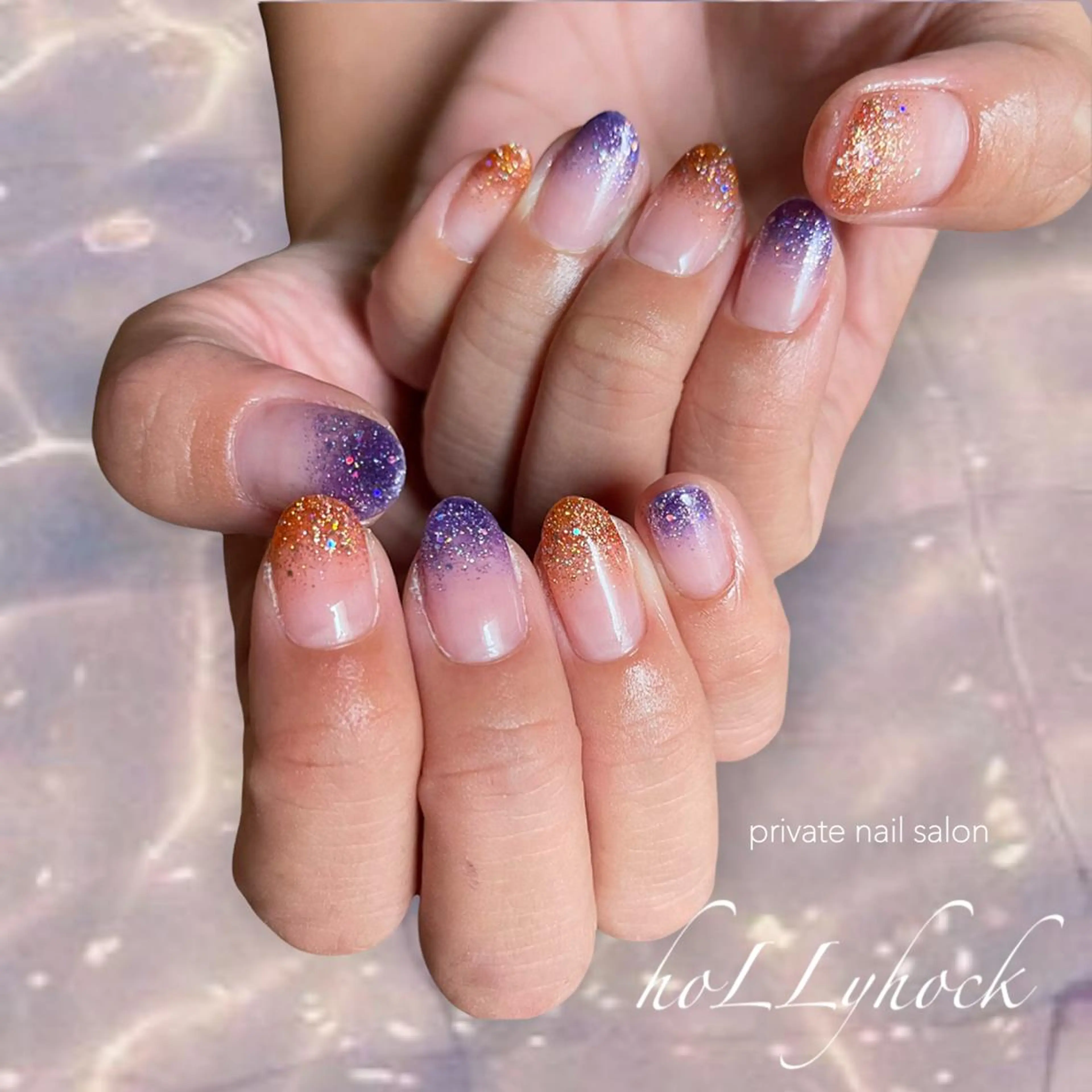 ネイル nail salon hoLLyhockのネイルデザイン