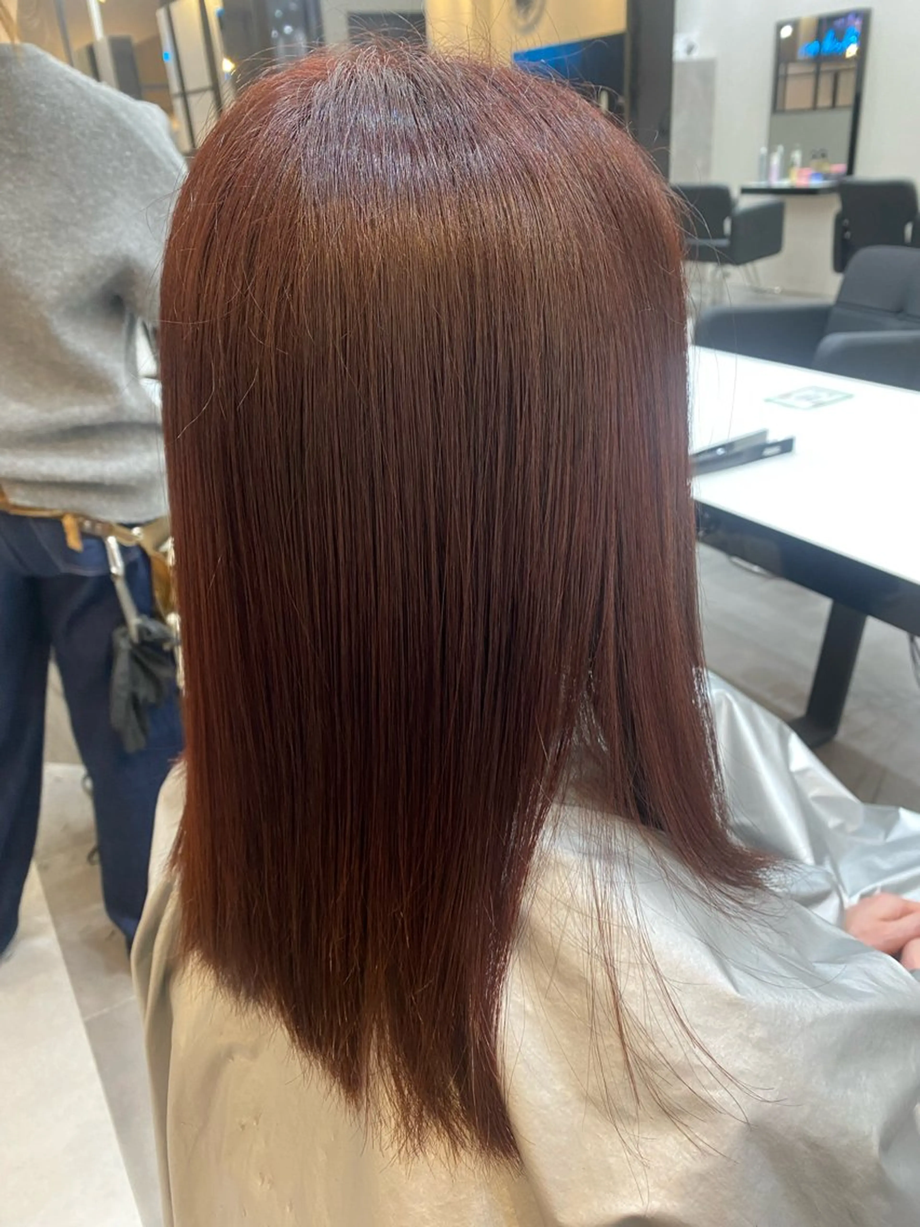 ヘアカラーの写真