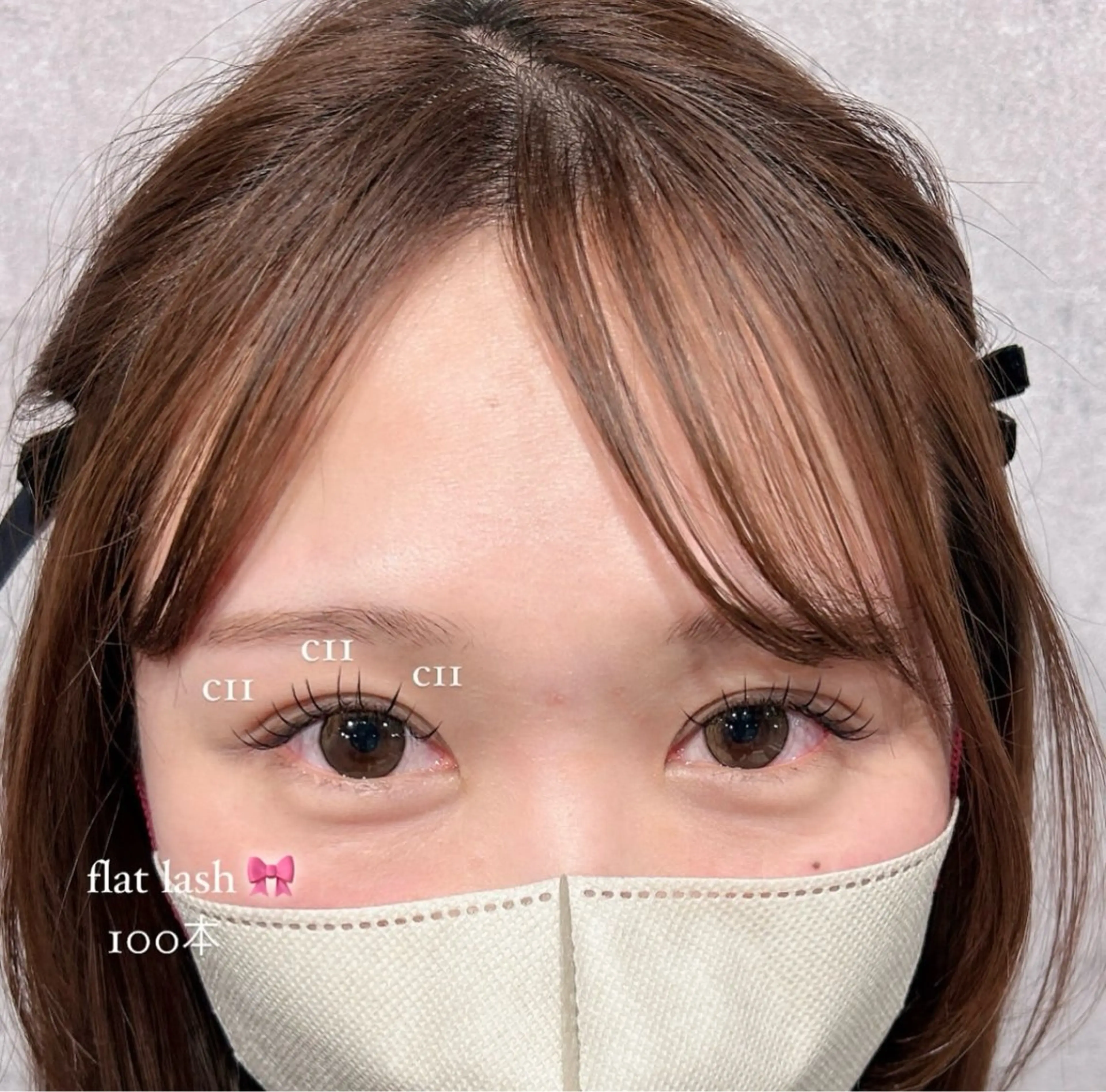 🎀 𝗙𝗟𝗔𝗧 𝗟𝗔𝗦𝗛🎀 𝟭𝟬𝟬本の写真