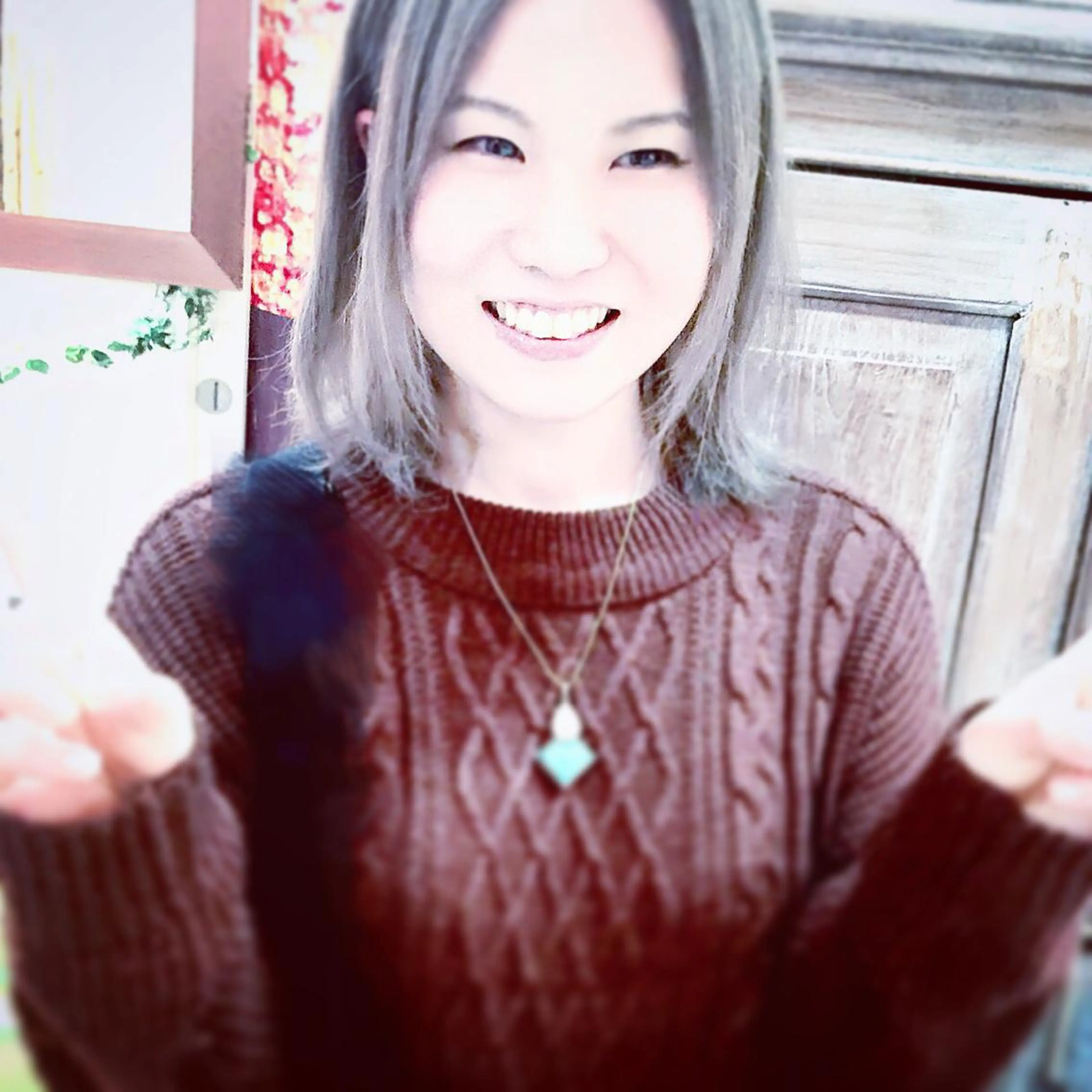 ミディアム カラー nishimura makotoのヘアスタイル