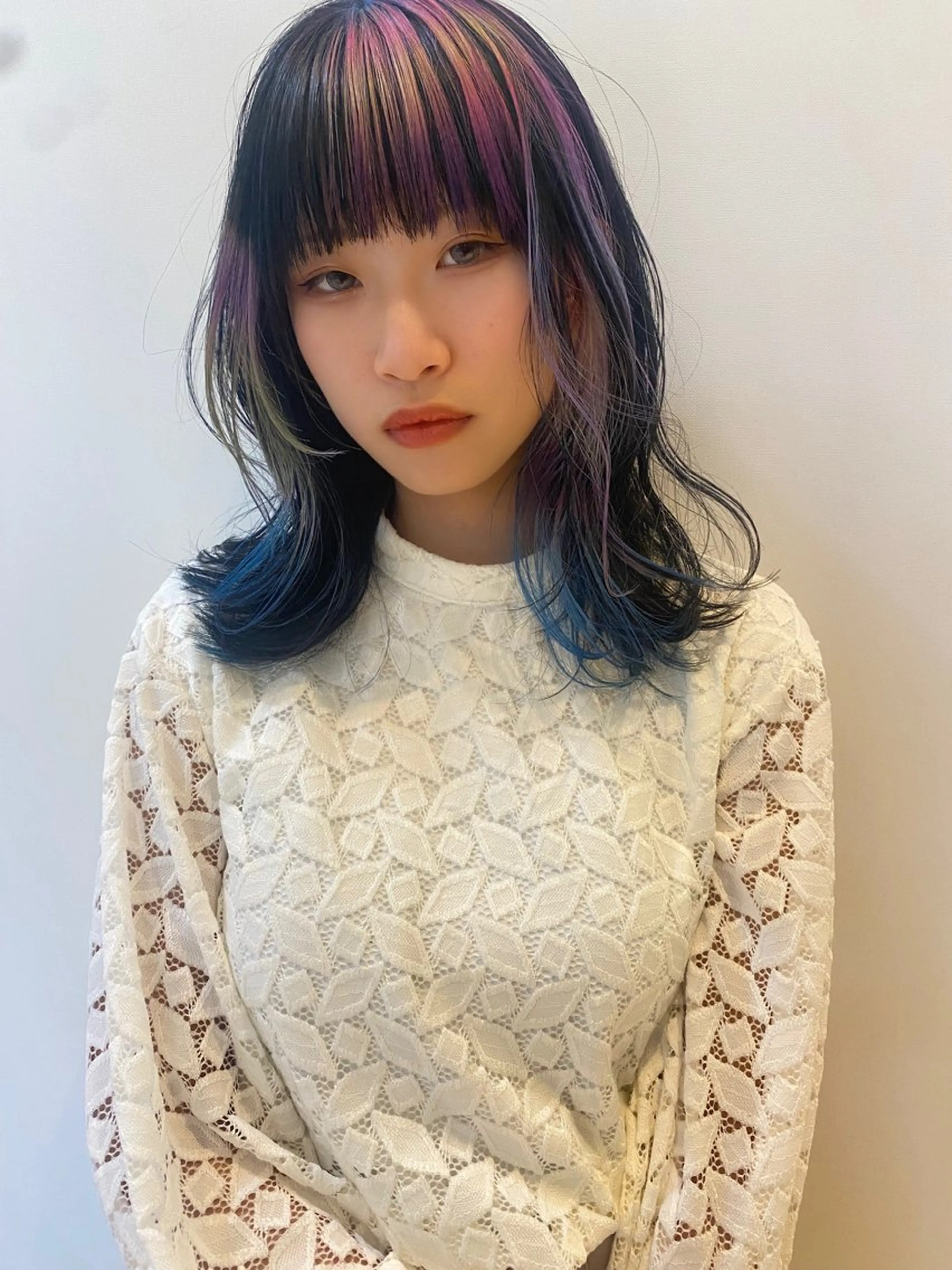 セミロング カラー nambu-GARDEN所属・上田 昂雅のヘアスタイル