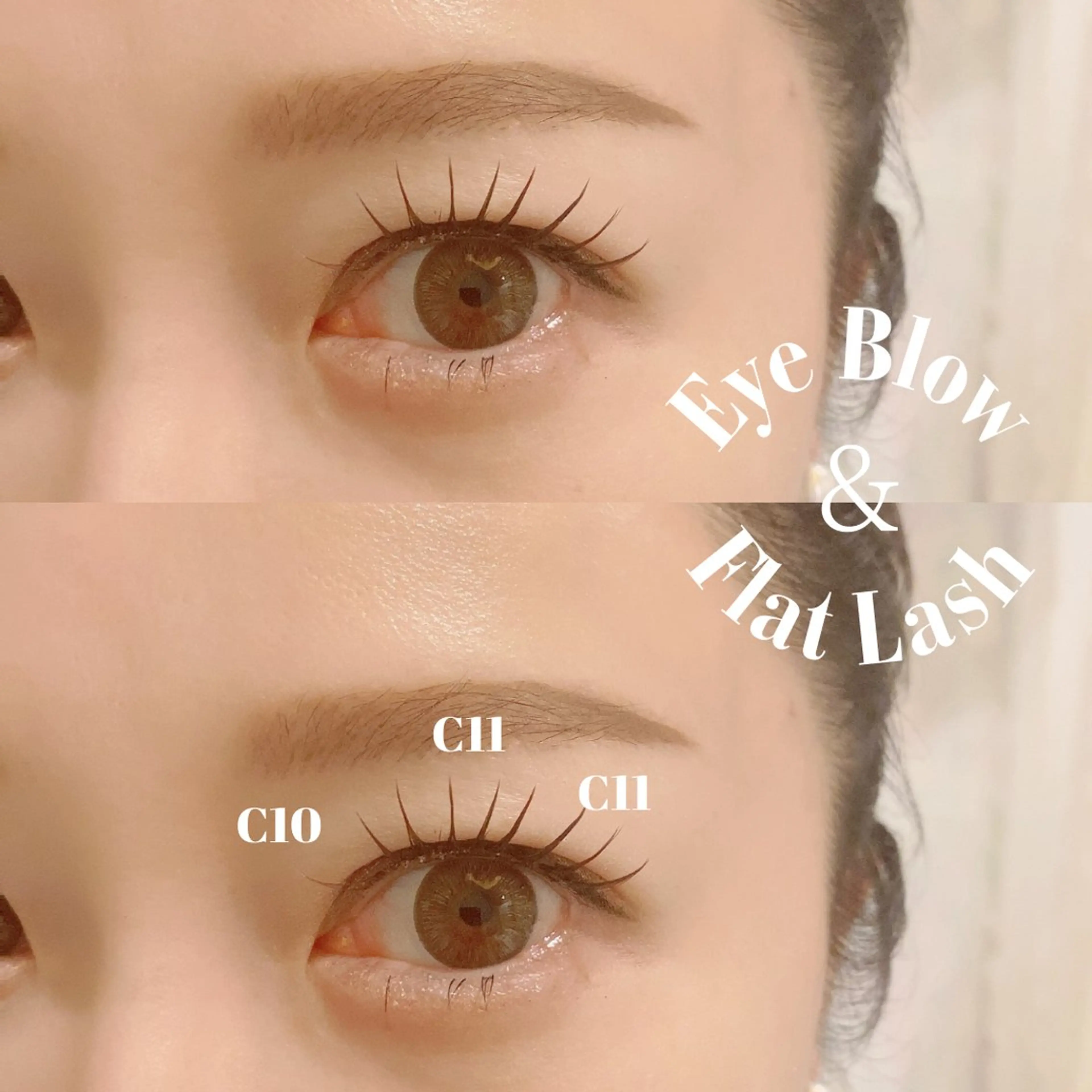 マツエク・マツパ 🌙mai🌙 パリジェンヌ/眉毛のマツエク・マツパデザイン