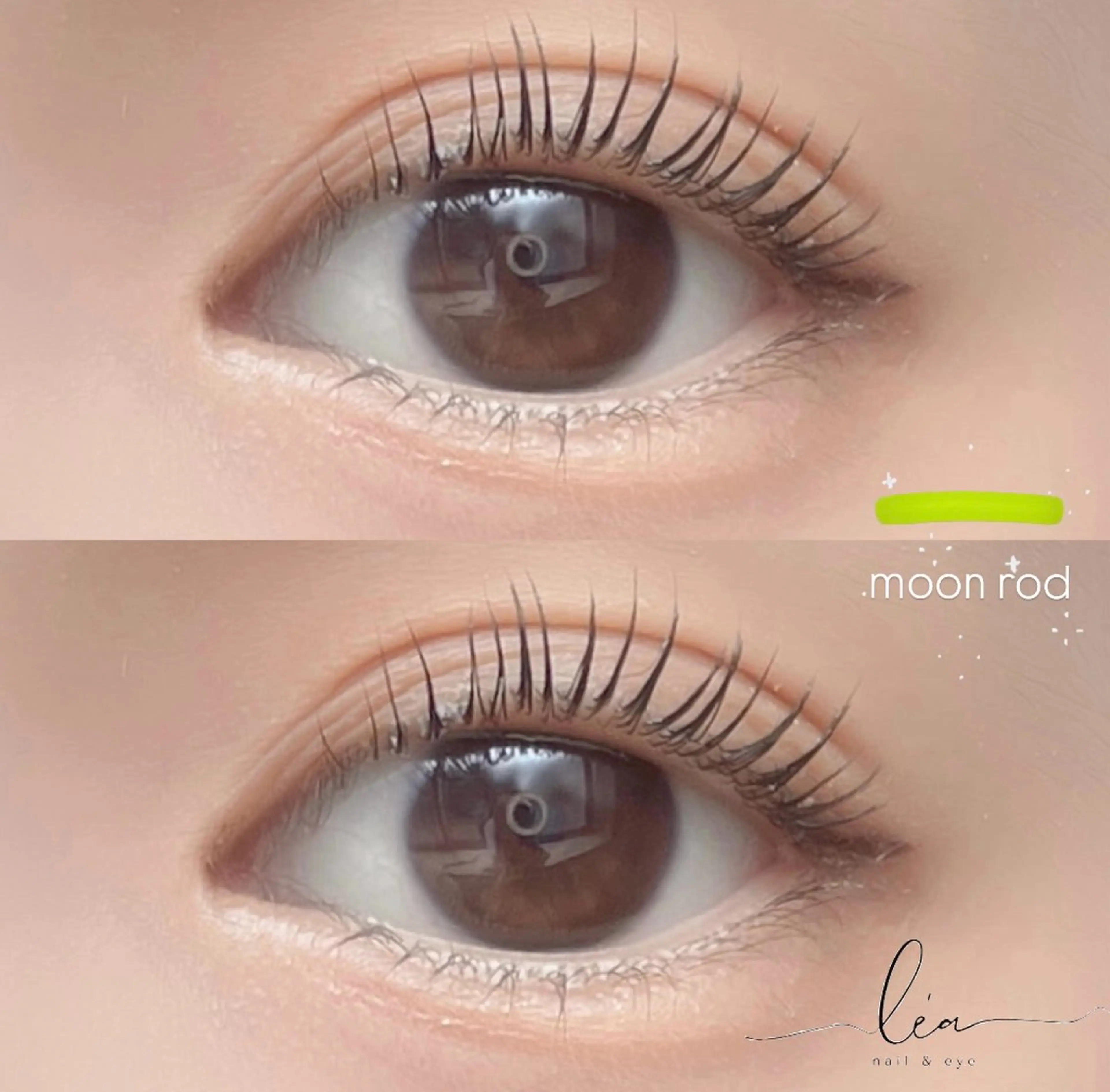 マツエク・マツパ ナチュラル 一重×まつ毛パーマ le'a - nail & eye -所属・le'a nail&eyeのマツエク・マツパデザイン