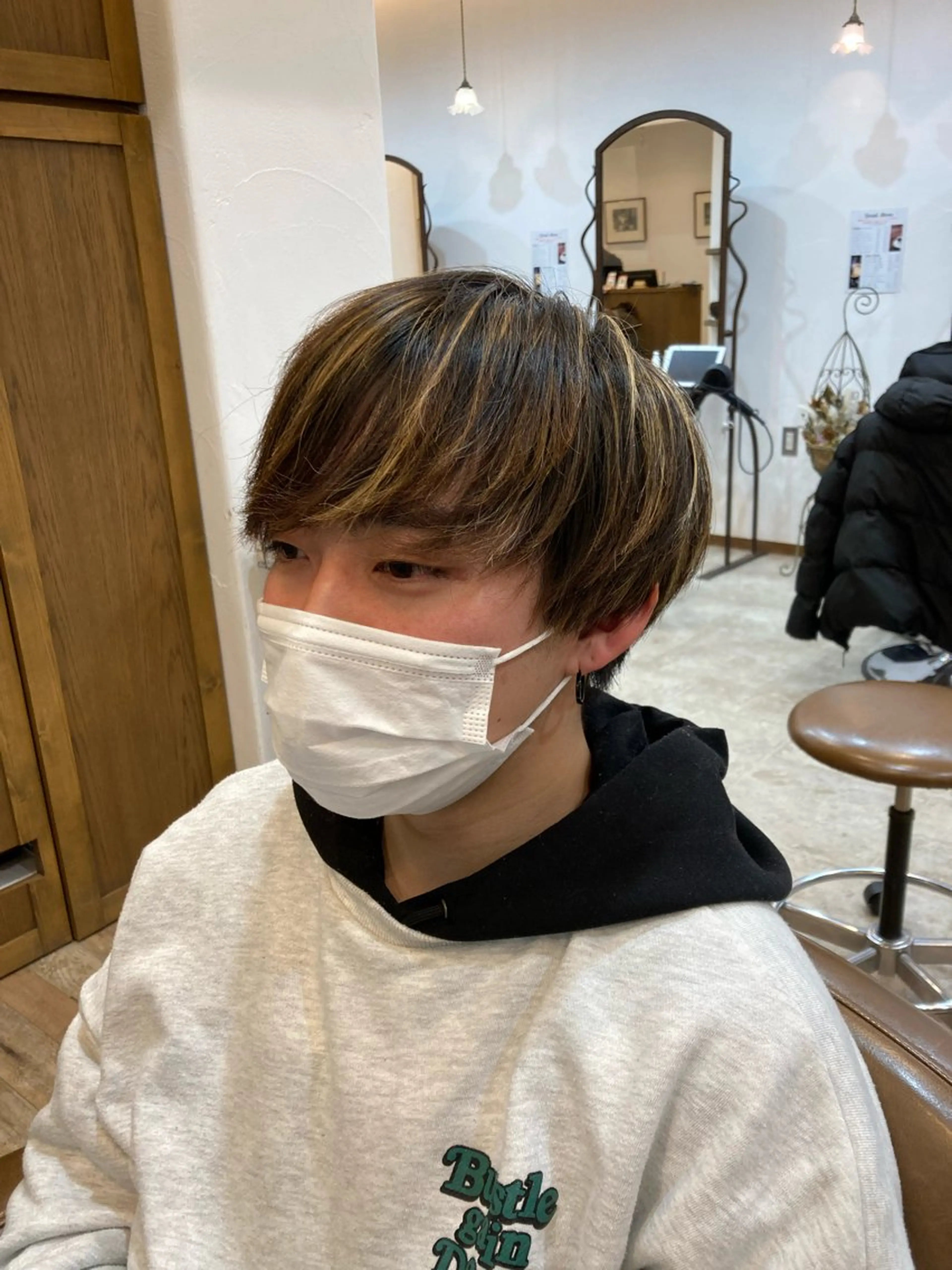 ショート カラー メンズ カット特化型 美容師/栗本のヘアスタイル