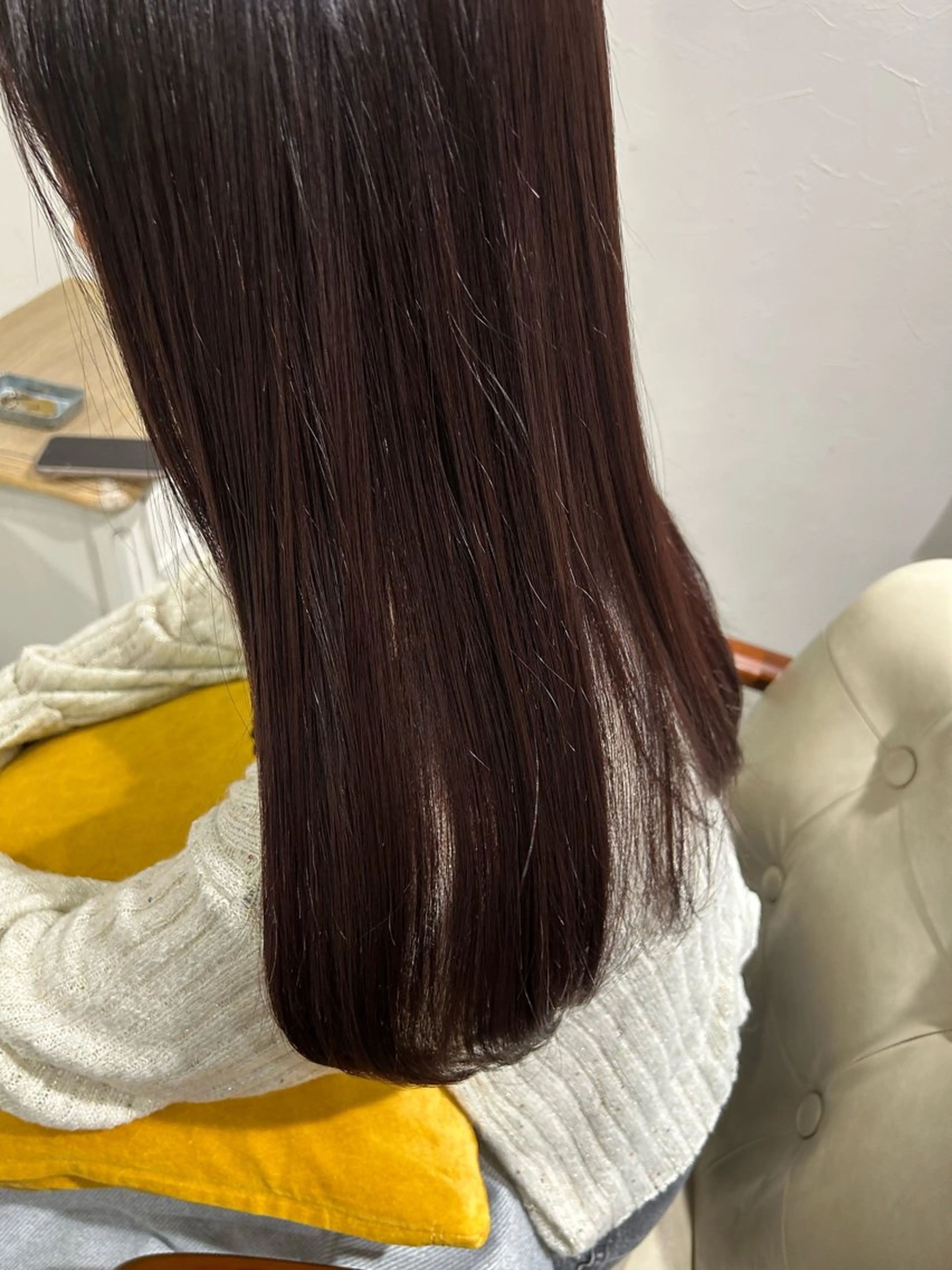 セミロング カラー バイオレットカラー ambiente所属・瀬川 夏緒のヘアスタイル