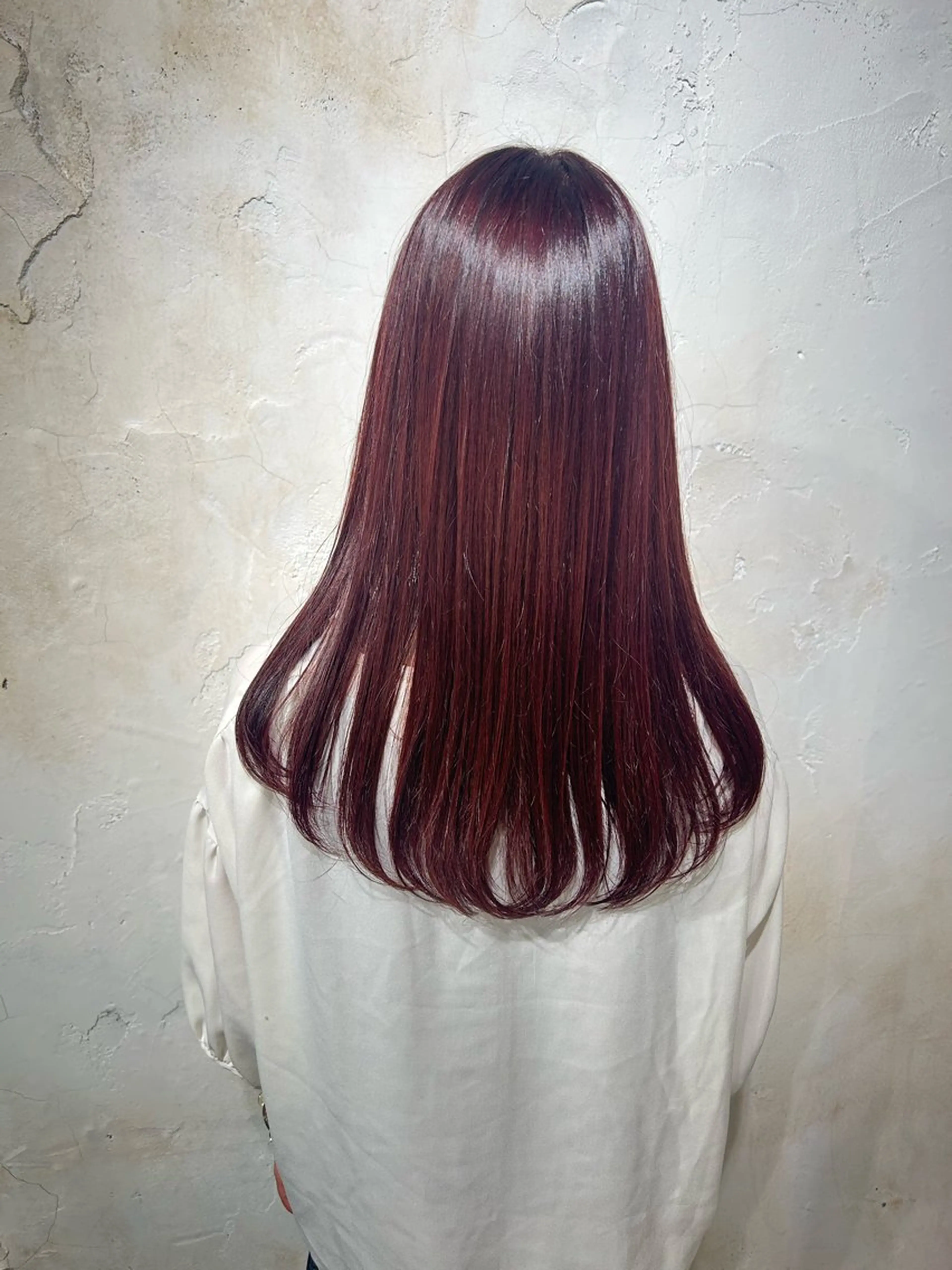 セミロング カット ヘアカラー トリートメント Reir_吉祥寺 バンレイカのヘアスタイル