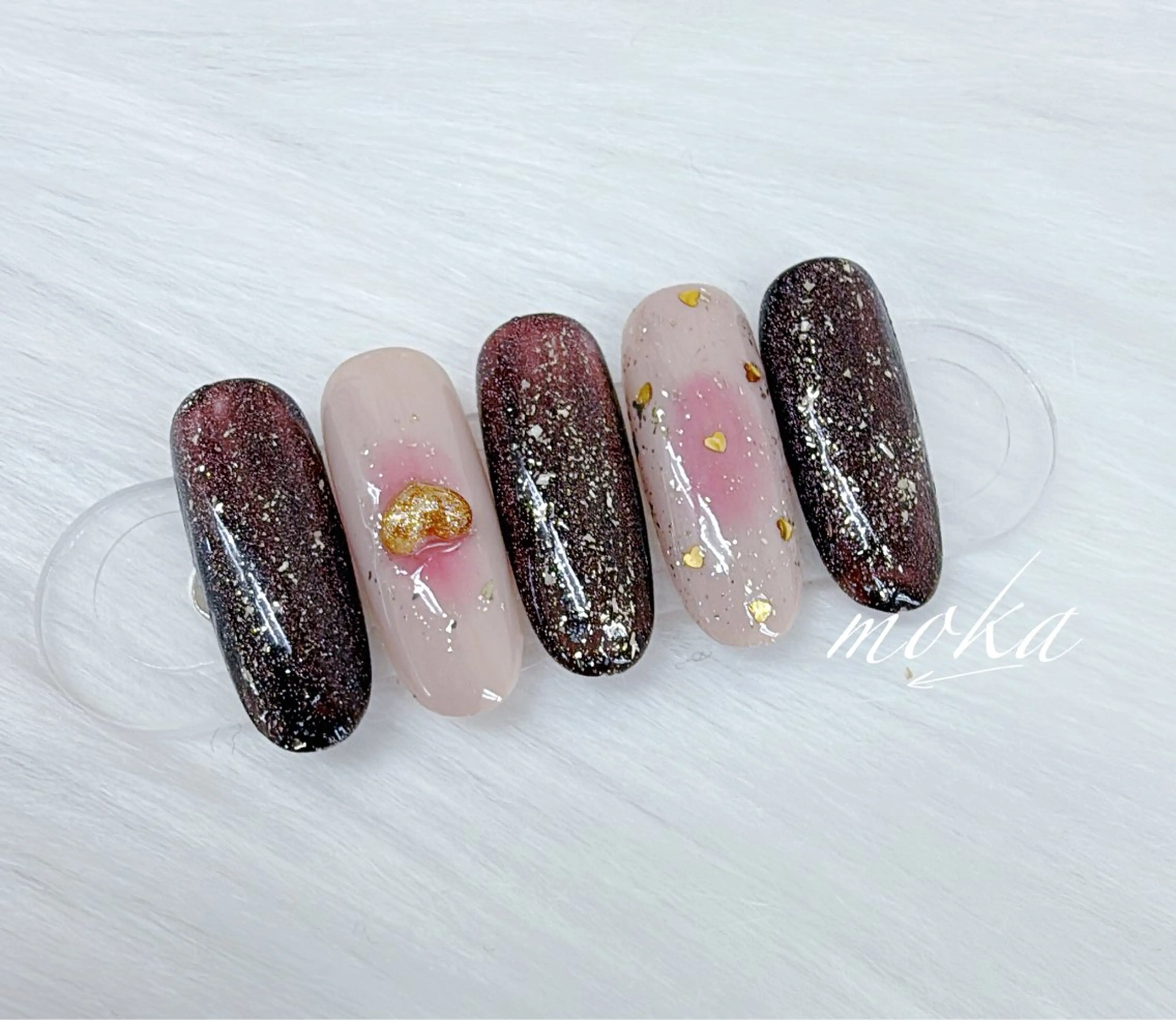 ネイル ハンドネイル ハンドケア 胡蝶蘭レディースサロ ンNailMOKAのネイルデザイン