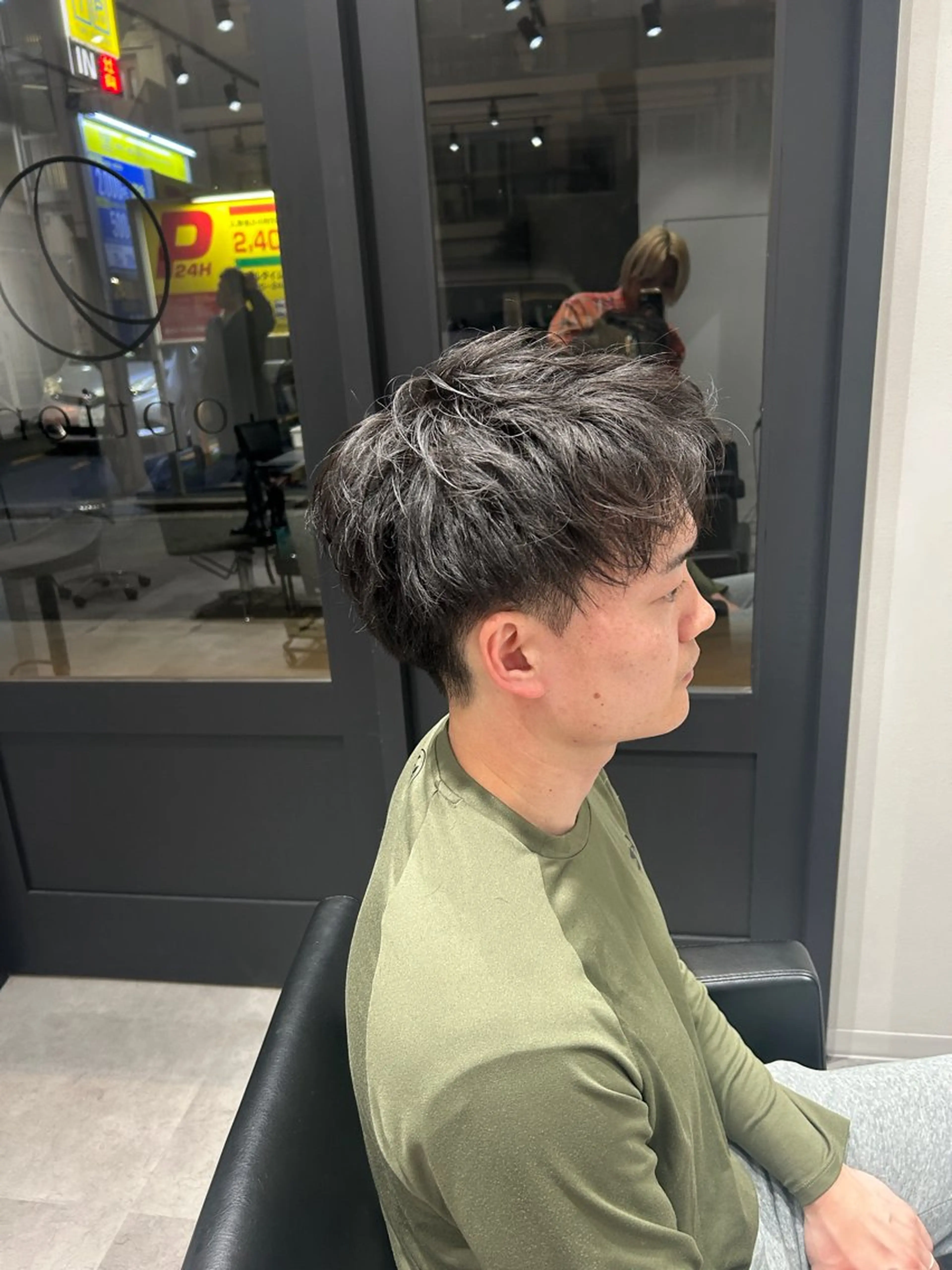 メンズ option所属・三浦千裕 メンズカットのヘアスタイル