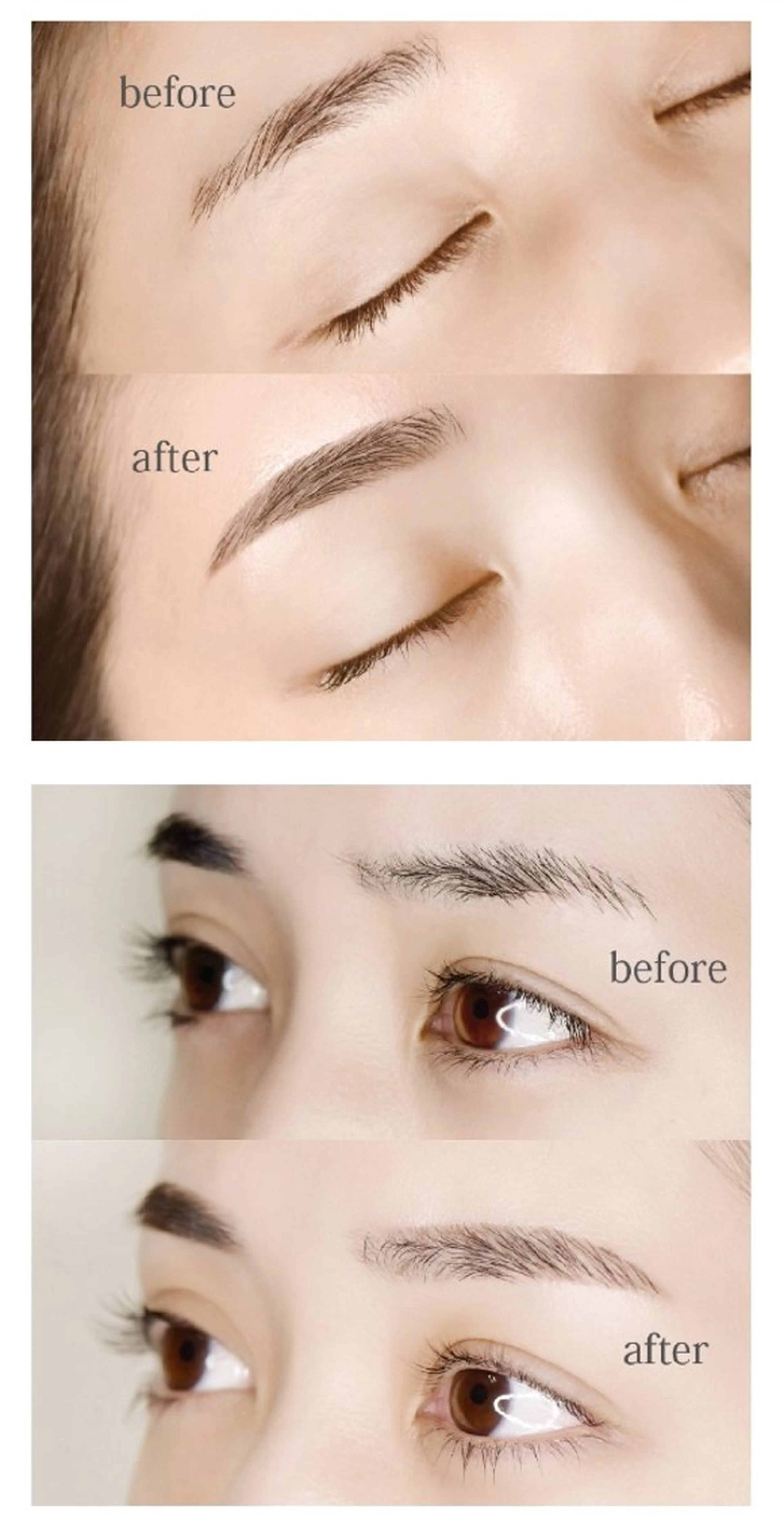 【新規お試しクーポン】アイブロウワックス(wax+毛抜き+カット+メイク仕上げ)の写真