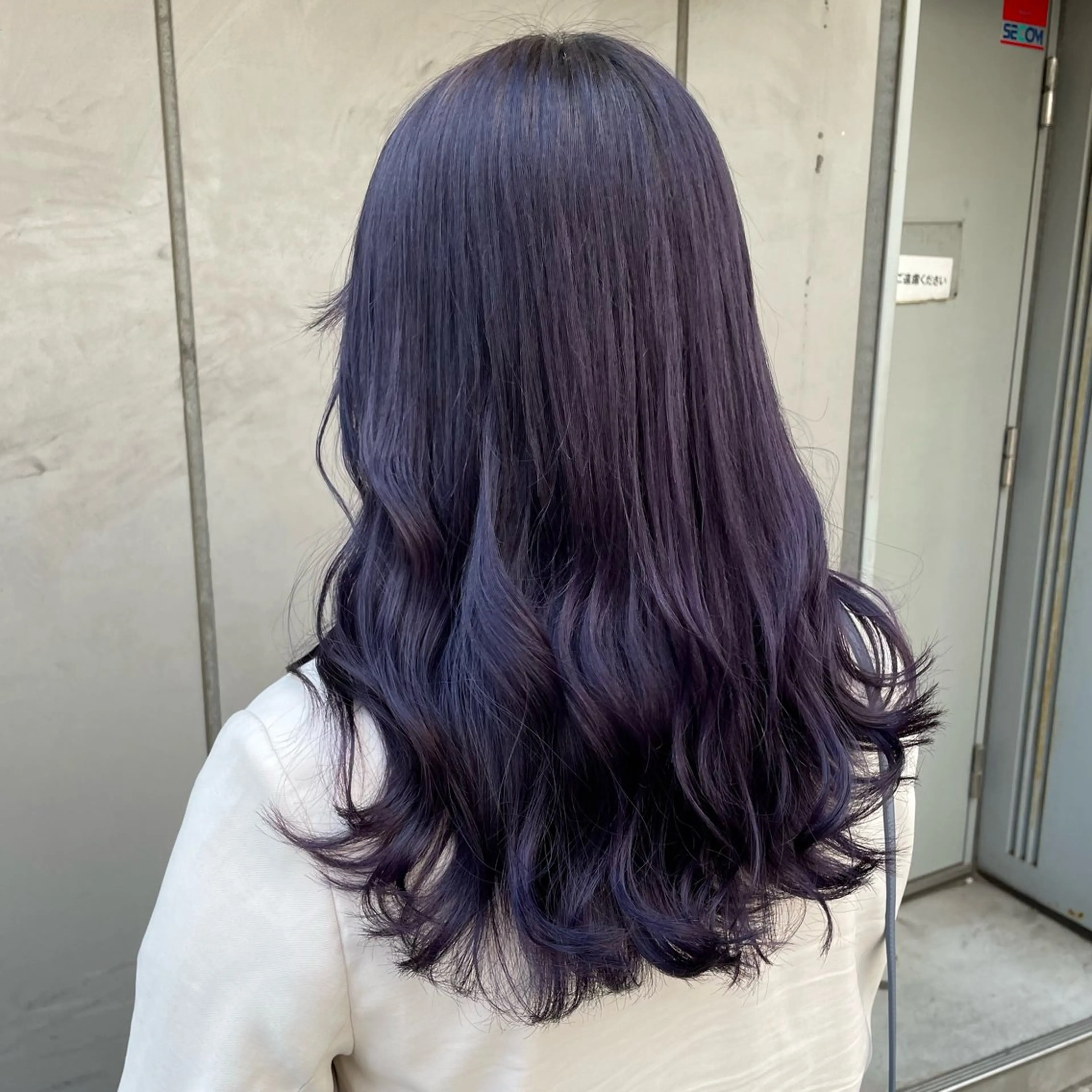 ロング ヘアカラー トリートメント 🦋韓国風カラー🦋 こうせい原宿のヘアスタイル