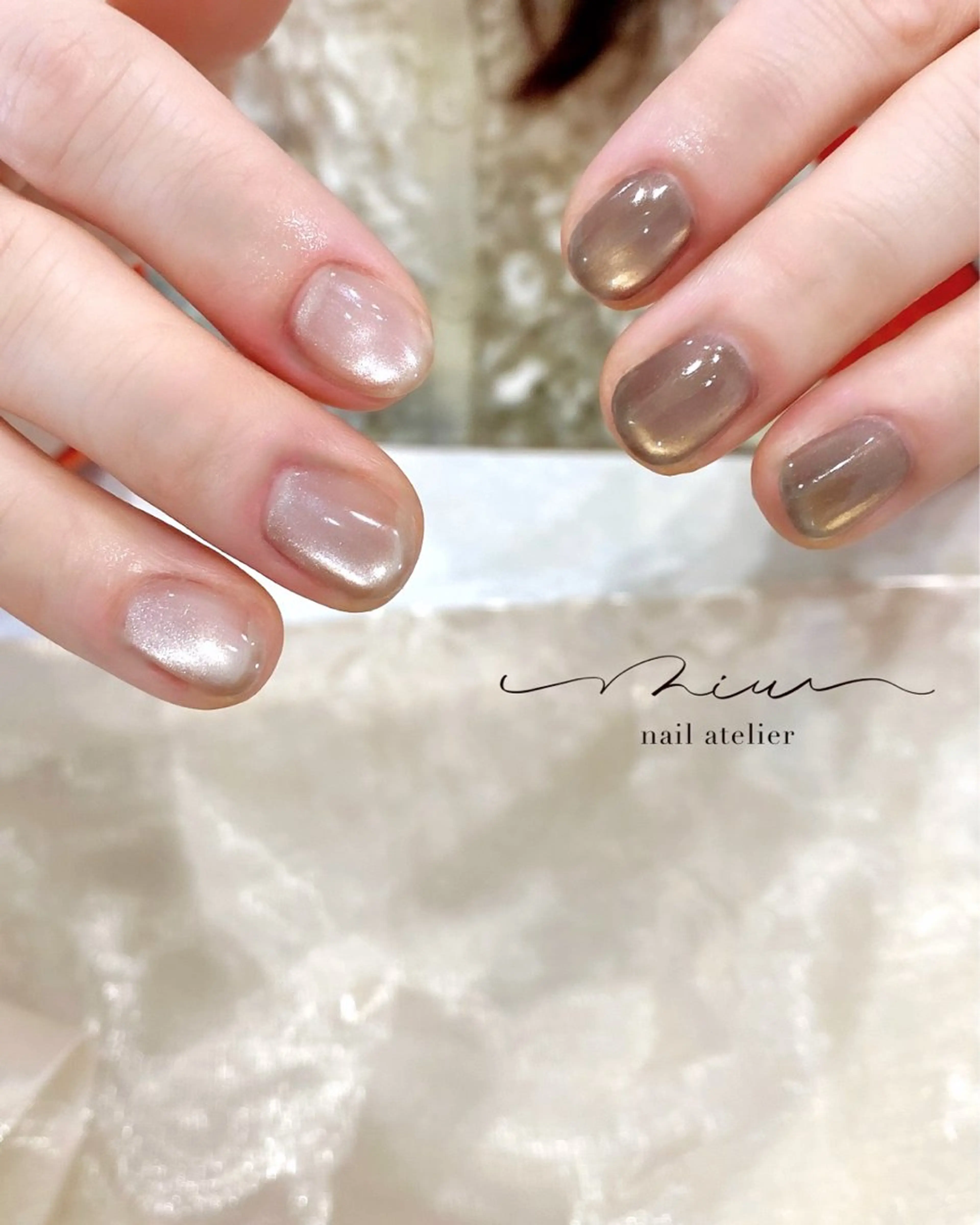 ネイル ハンドネイル フットネイル miw nail atelierのネイルデザイン