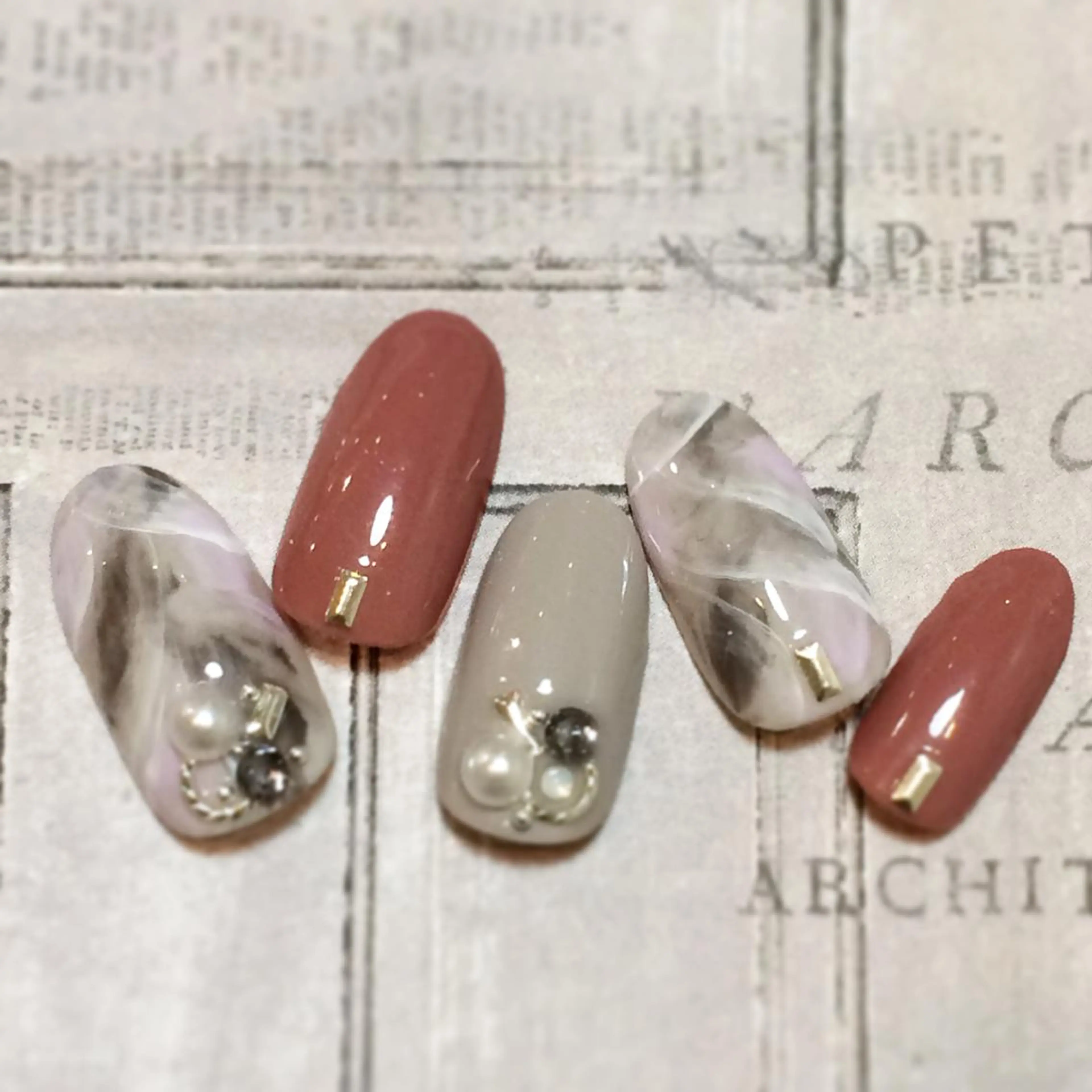 ネイル ニュアンスネイル jdn kayokoのネイルデザイン